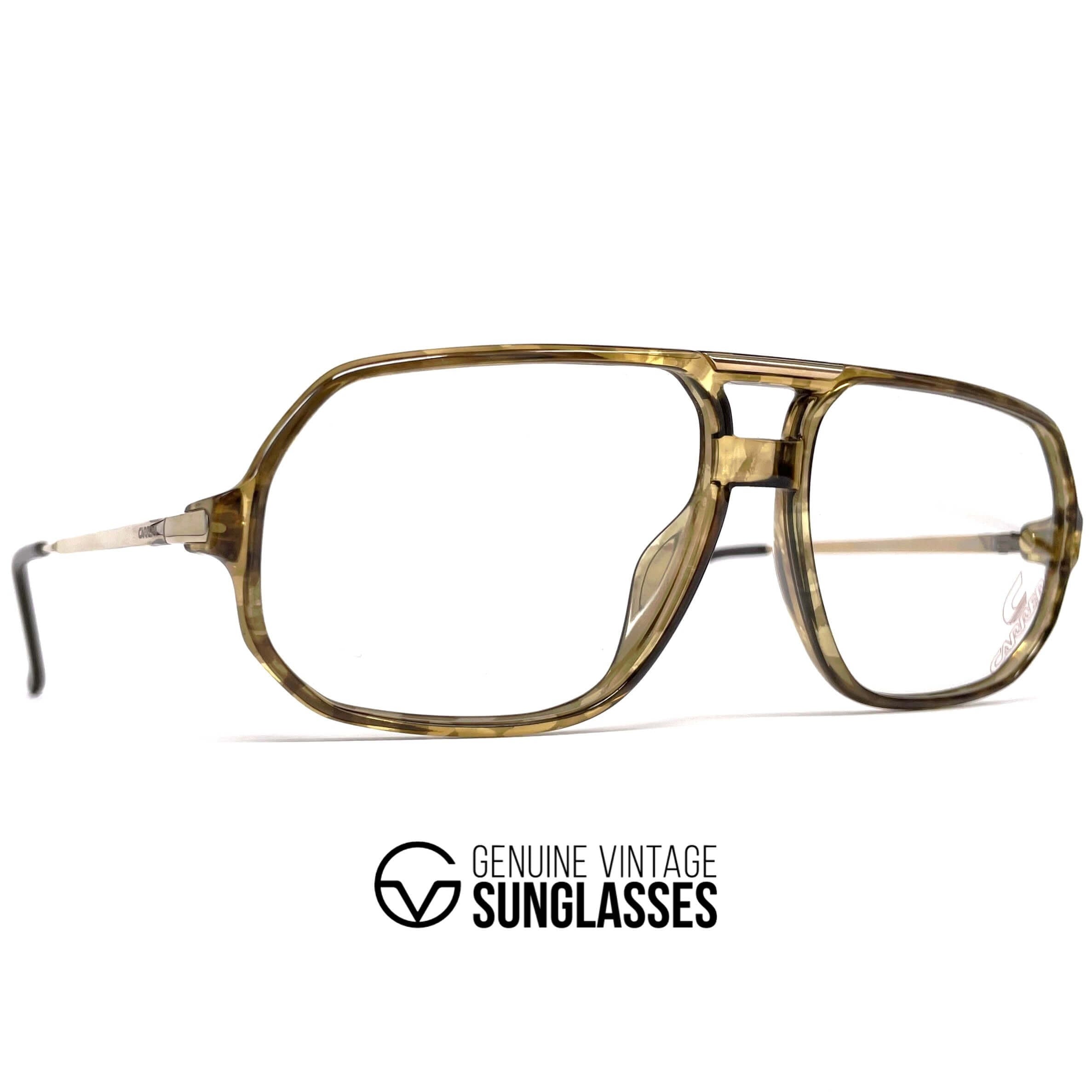 Vintage CARRERA 5311 clear tortoise designer glasses frames