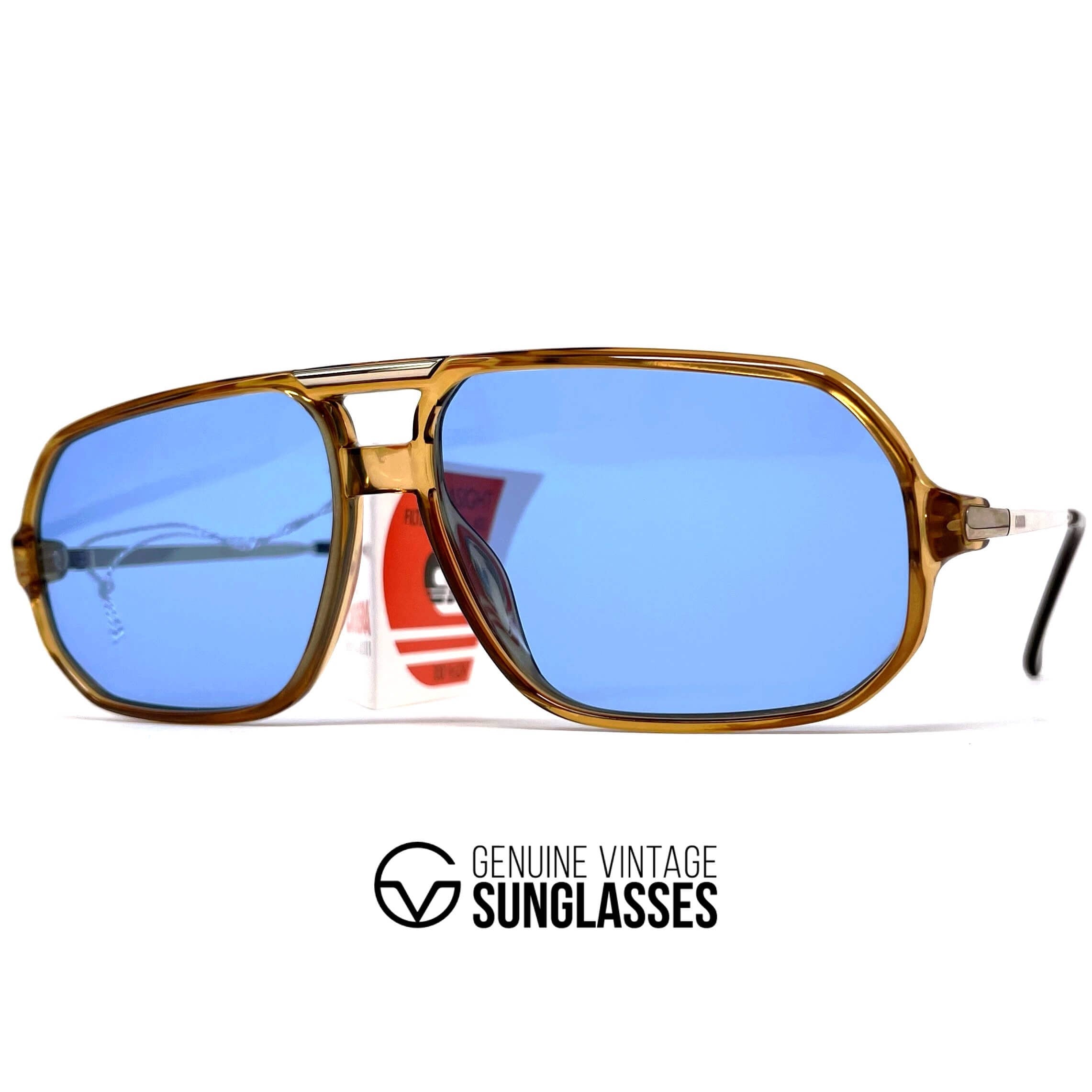 Vintage CARRERA 5311 crystal designer aviator sunglasses