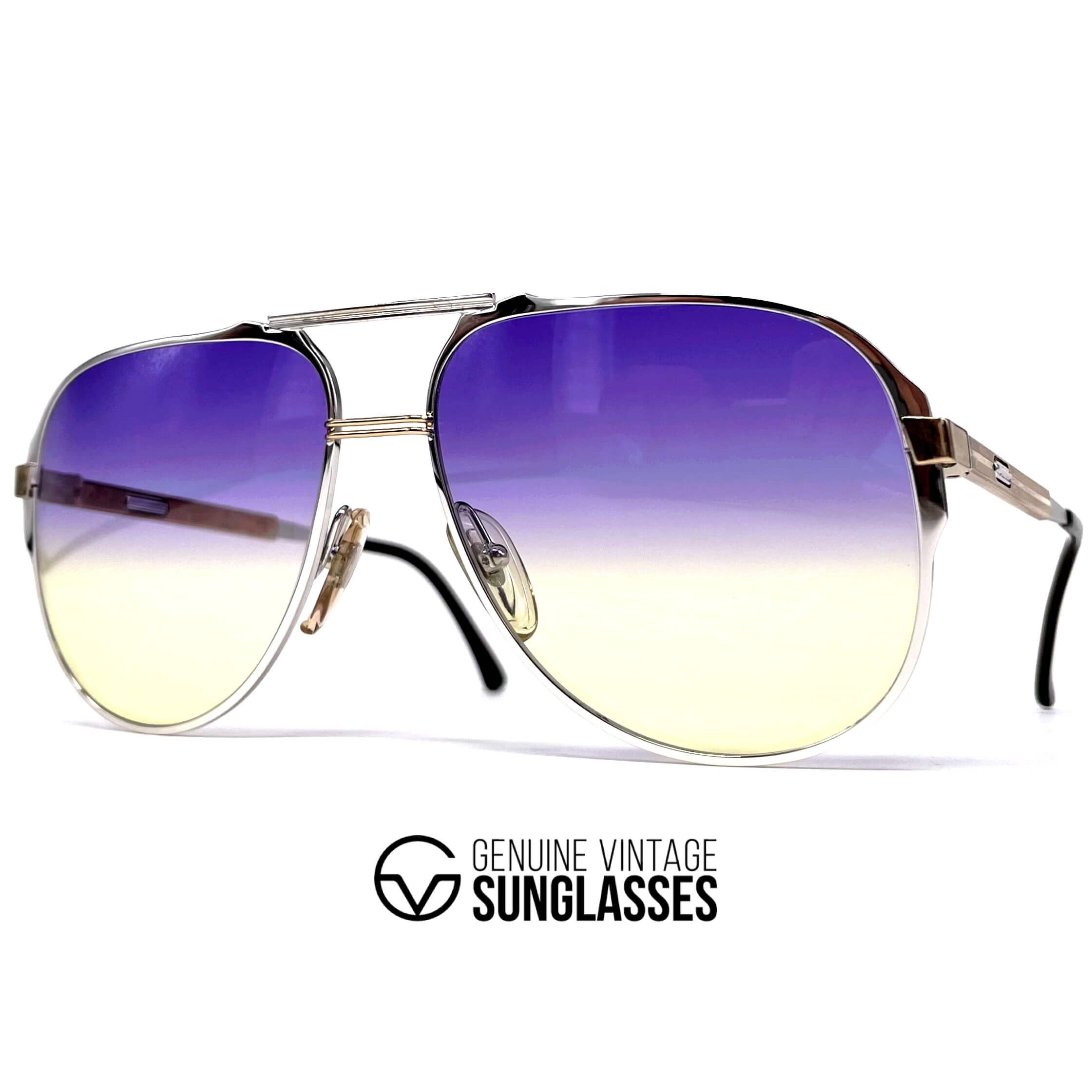 Vintage CARRERA 5320 VARIO rare aviator metal sunglasses