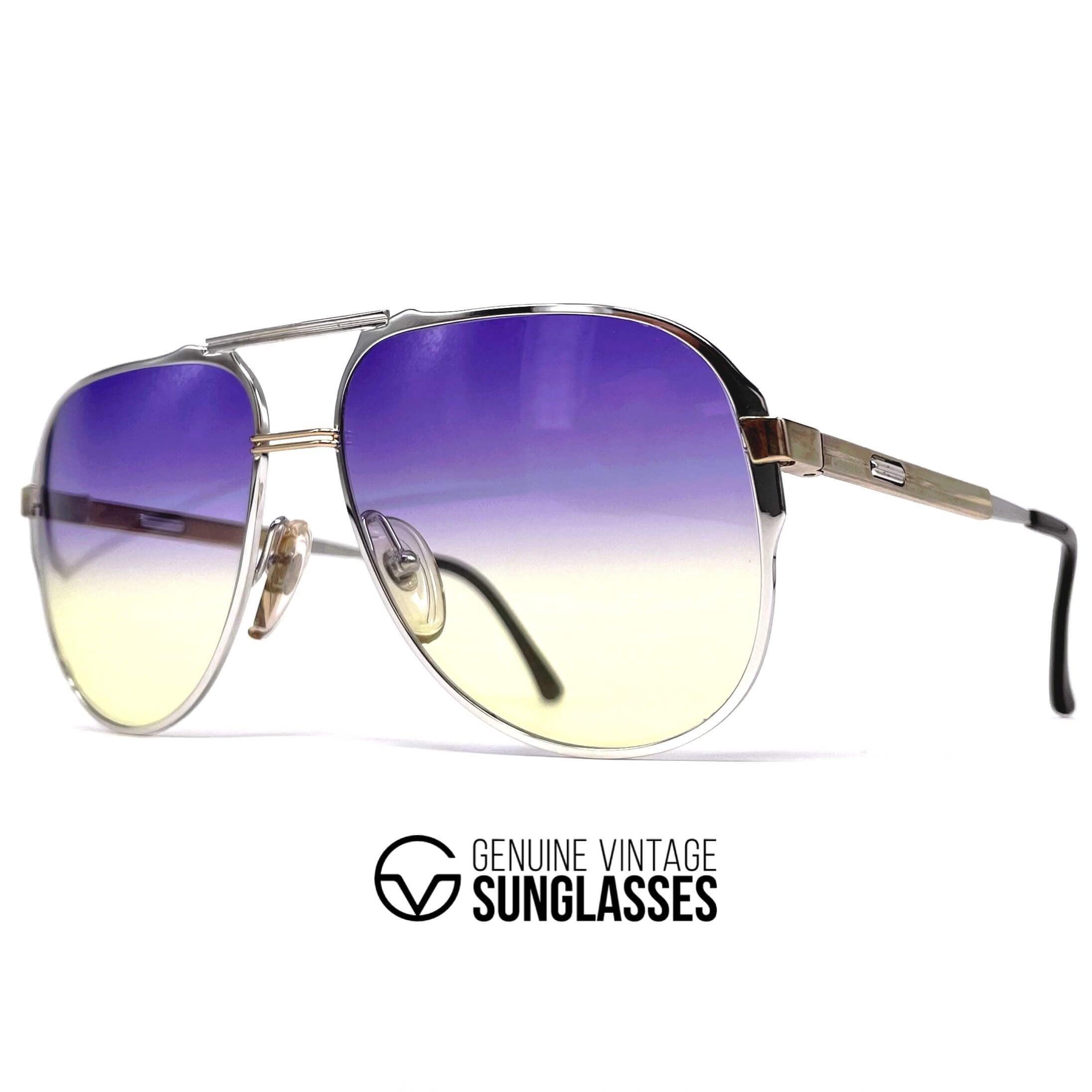 Vintage CARRERA 5320 VARIO rare aviator metal sunglasses