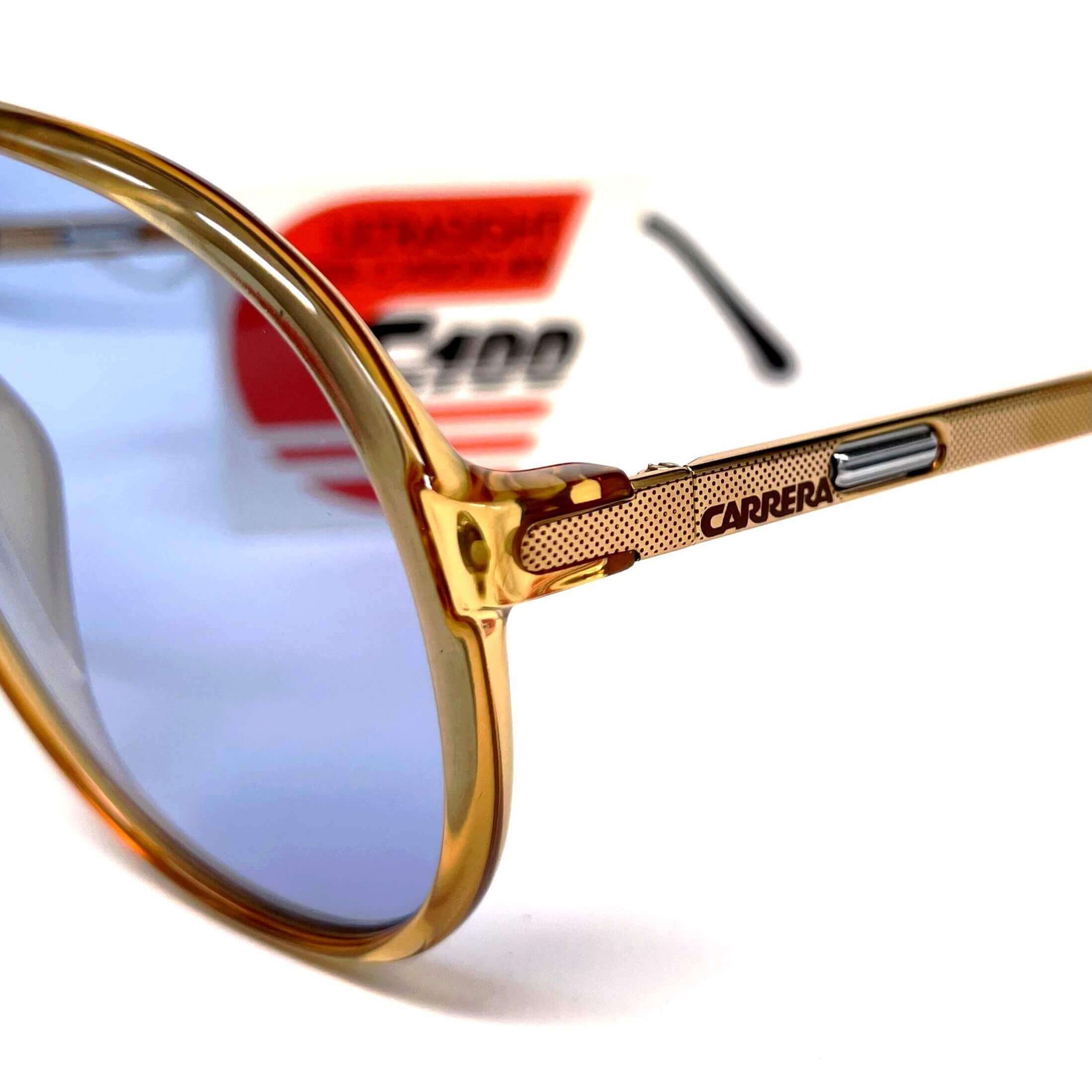 Vintage CARRERA 5335 VARIO ambar crystal aviator sunglasses