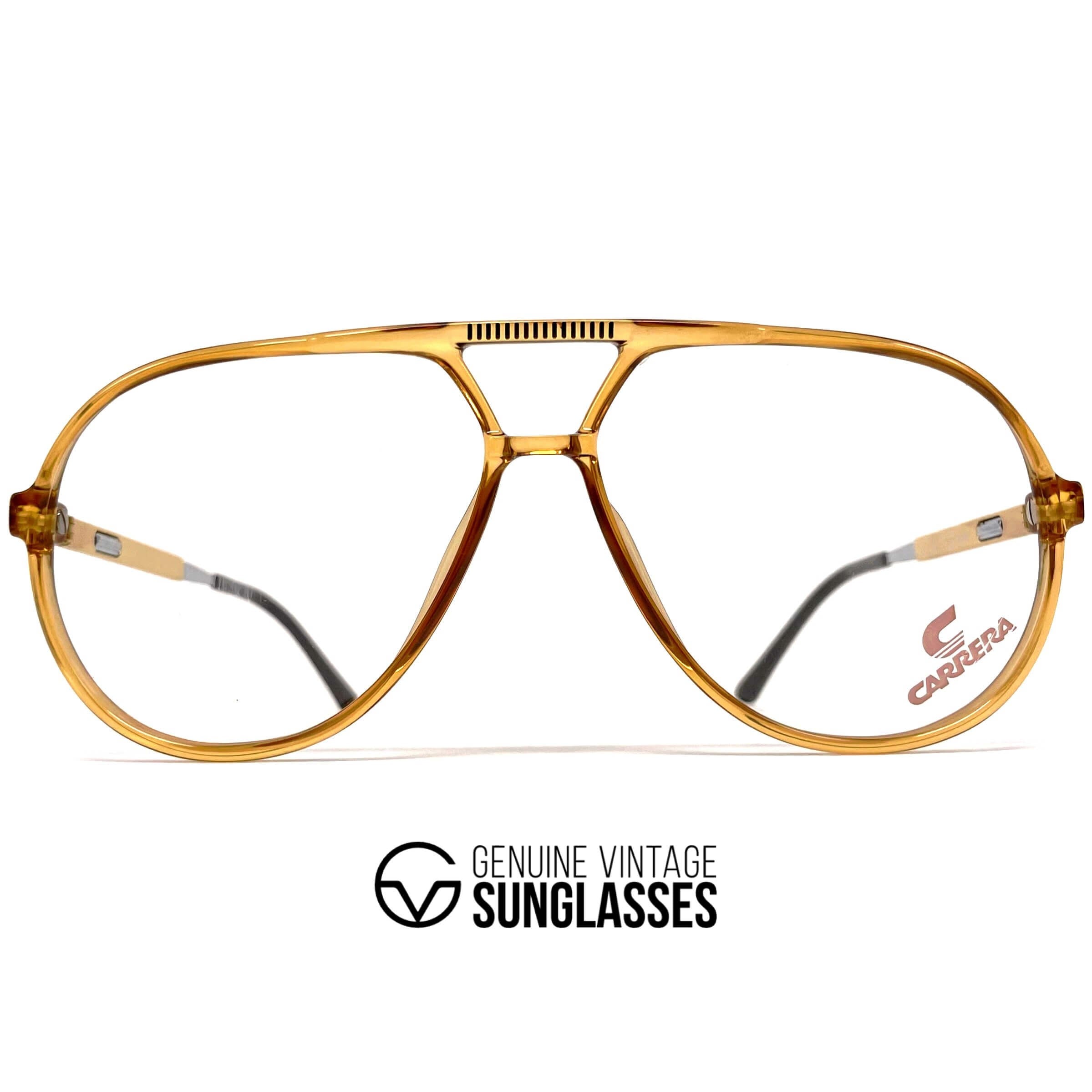 Vintage CARRERA 5335 VARIO crystal aviator glasses frames