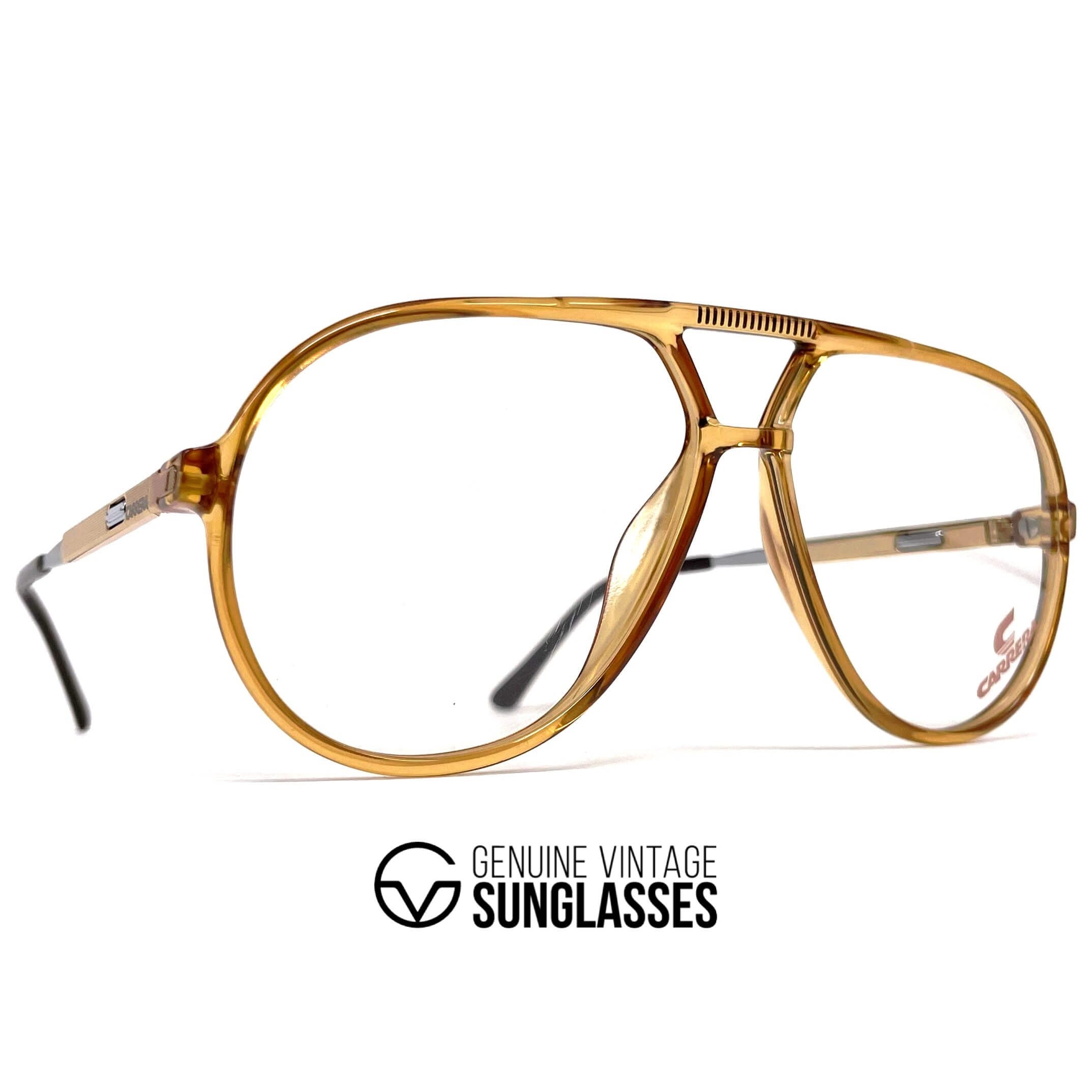 Vintage CARRERA 5335 VARIO crystal aviator glasses frames