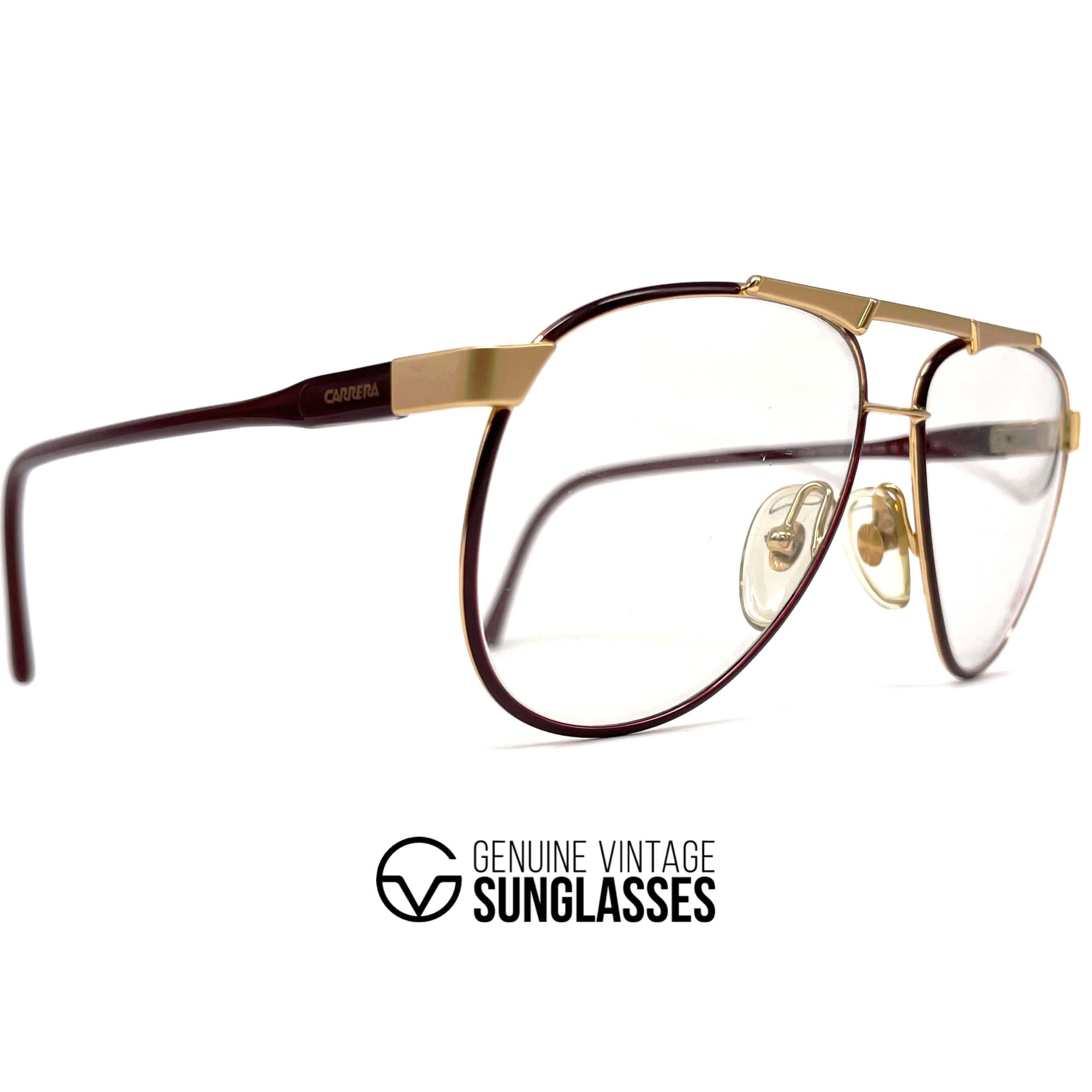 Vintage CARRERA 5338 designer aviator glasses frames