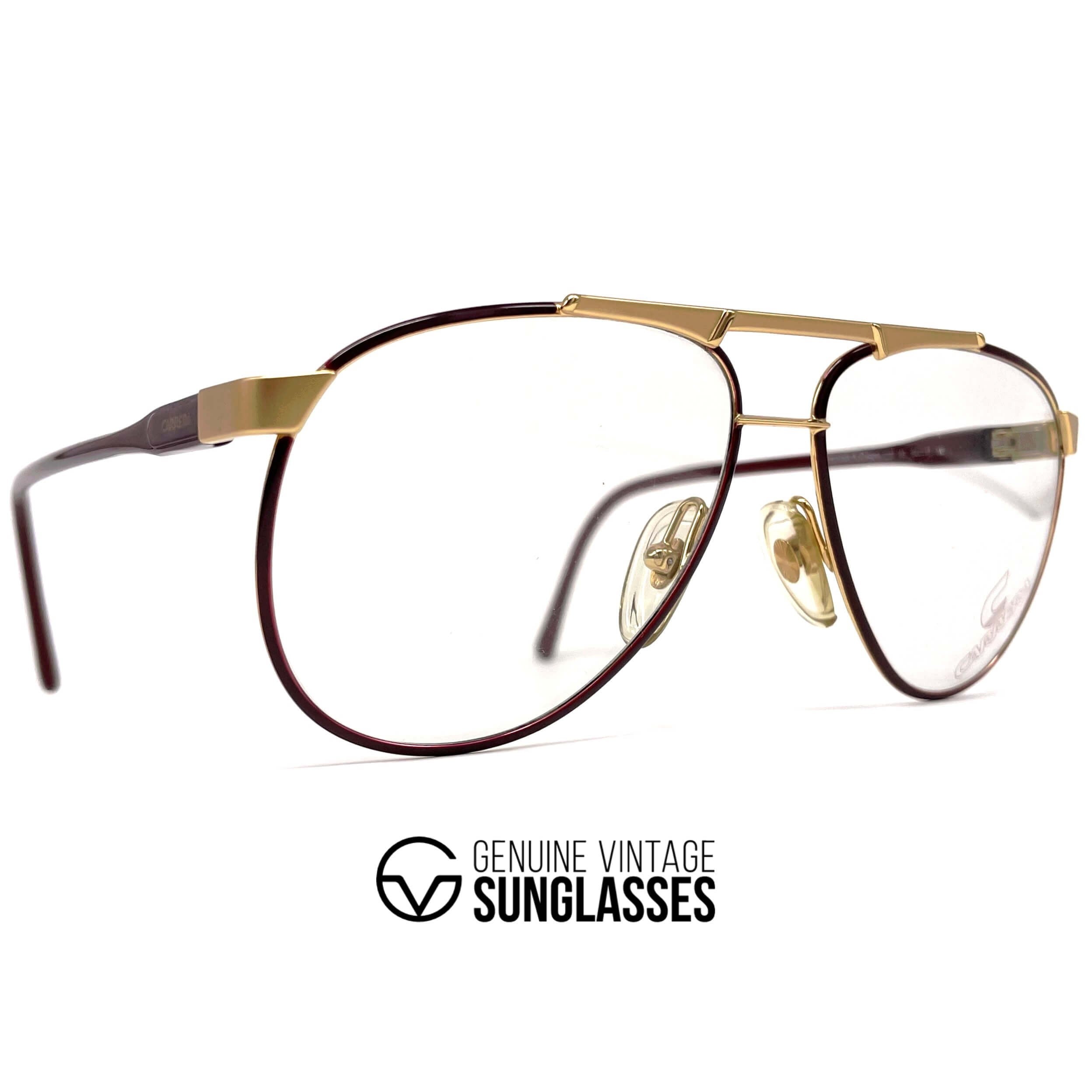 Vintage CARRERA 5338 designer aviator glasses frames