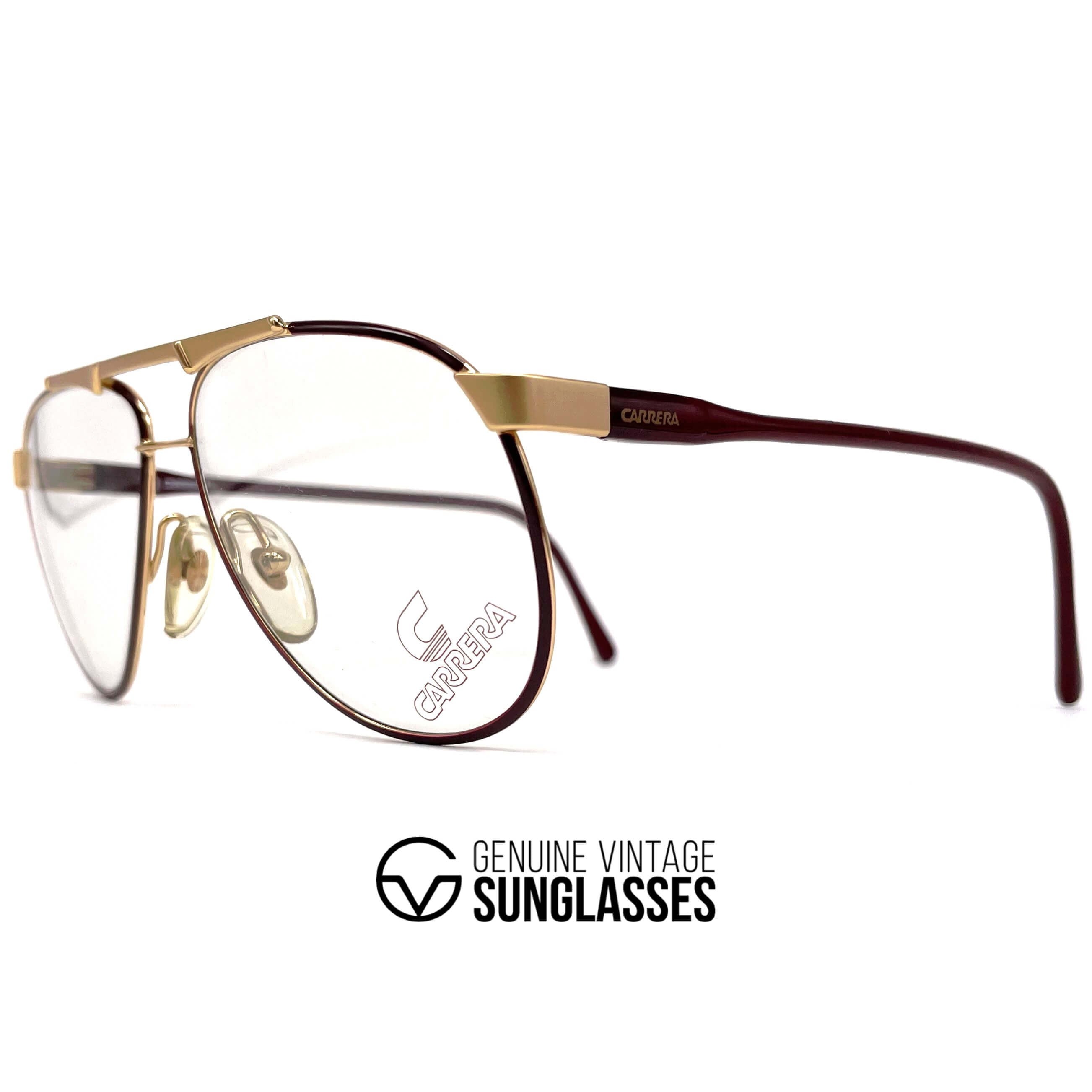 Vintage CARRERA 5338 designer aviator glasses frames