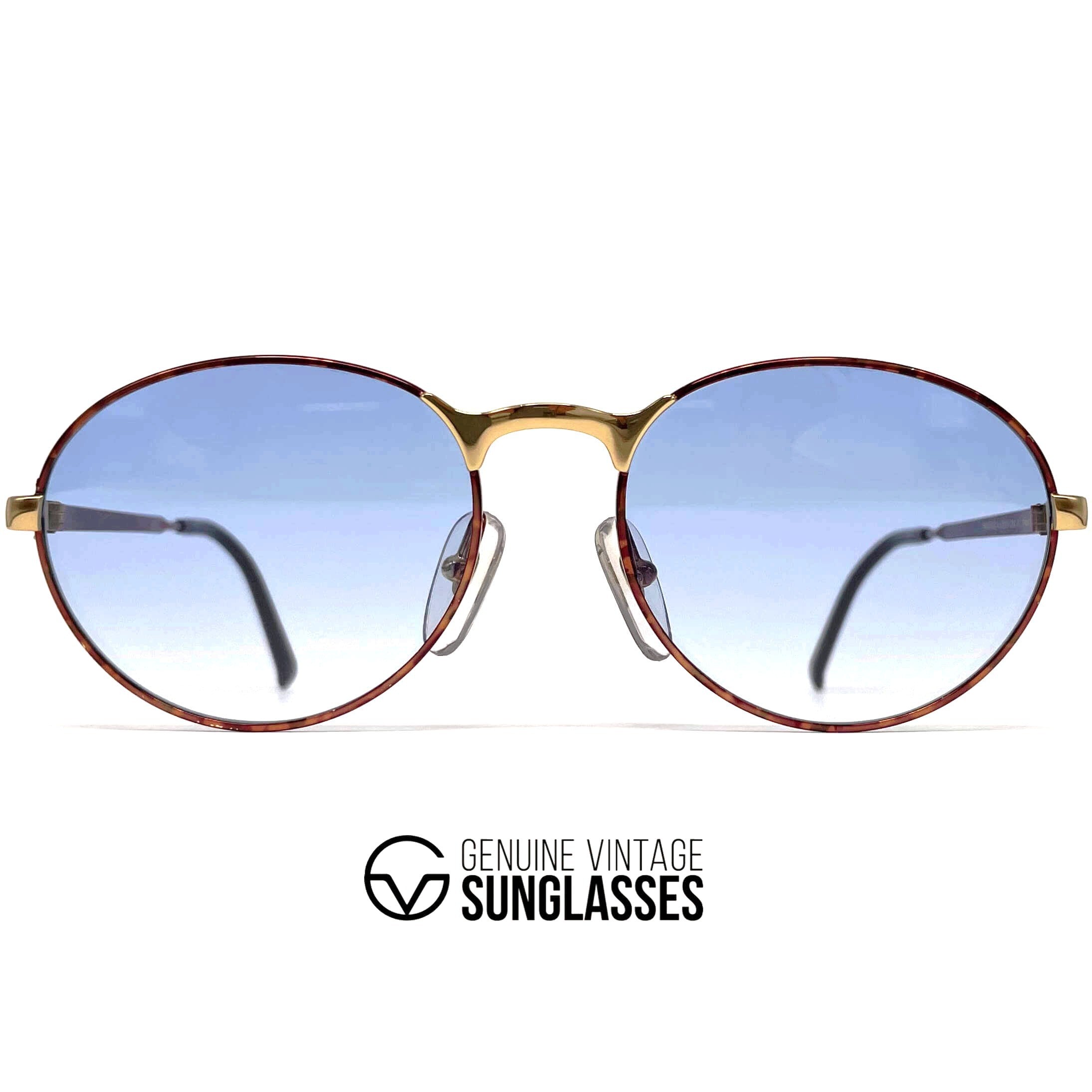 Vintage CARRERA 5366 blue designer sunglasses