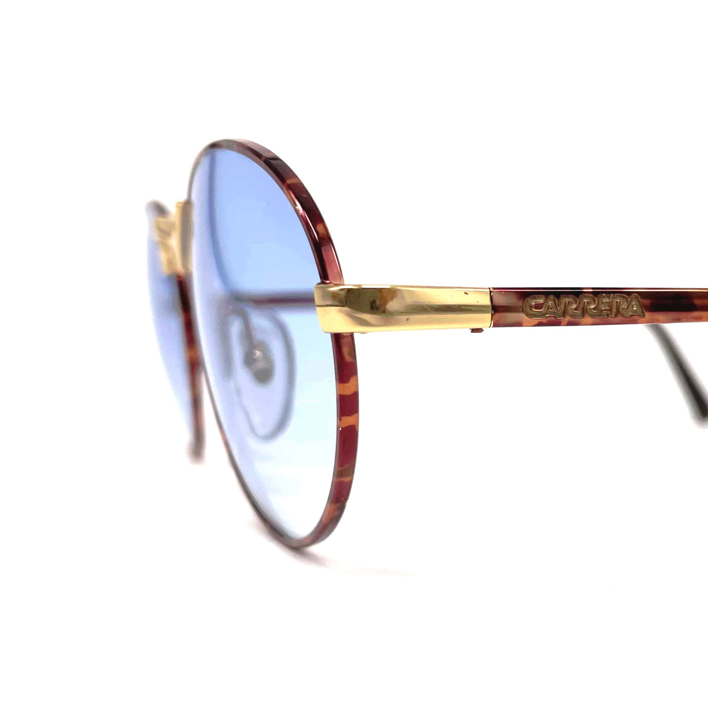 Vintage CARRERA 5366 blue designer sunglasses