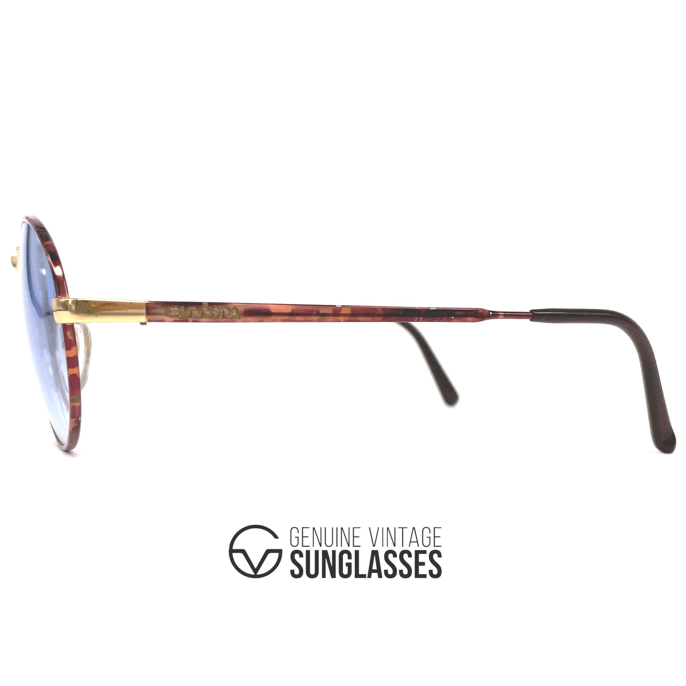 Vintage CARRERA 5366 blue designer sunglasses