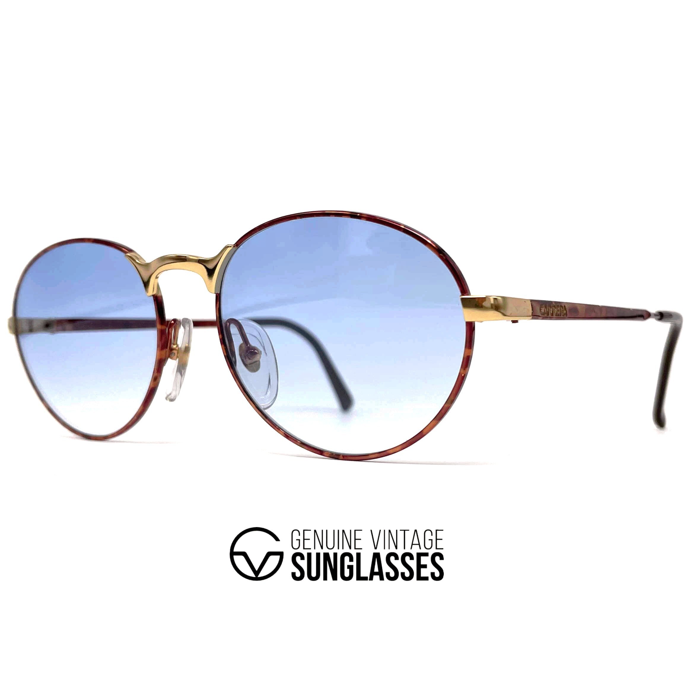 Vintage CARRERA 5366 blue designer sunglasses
