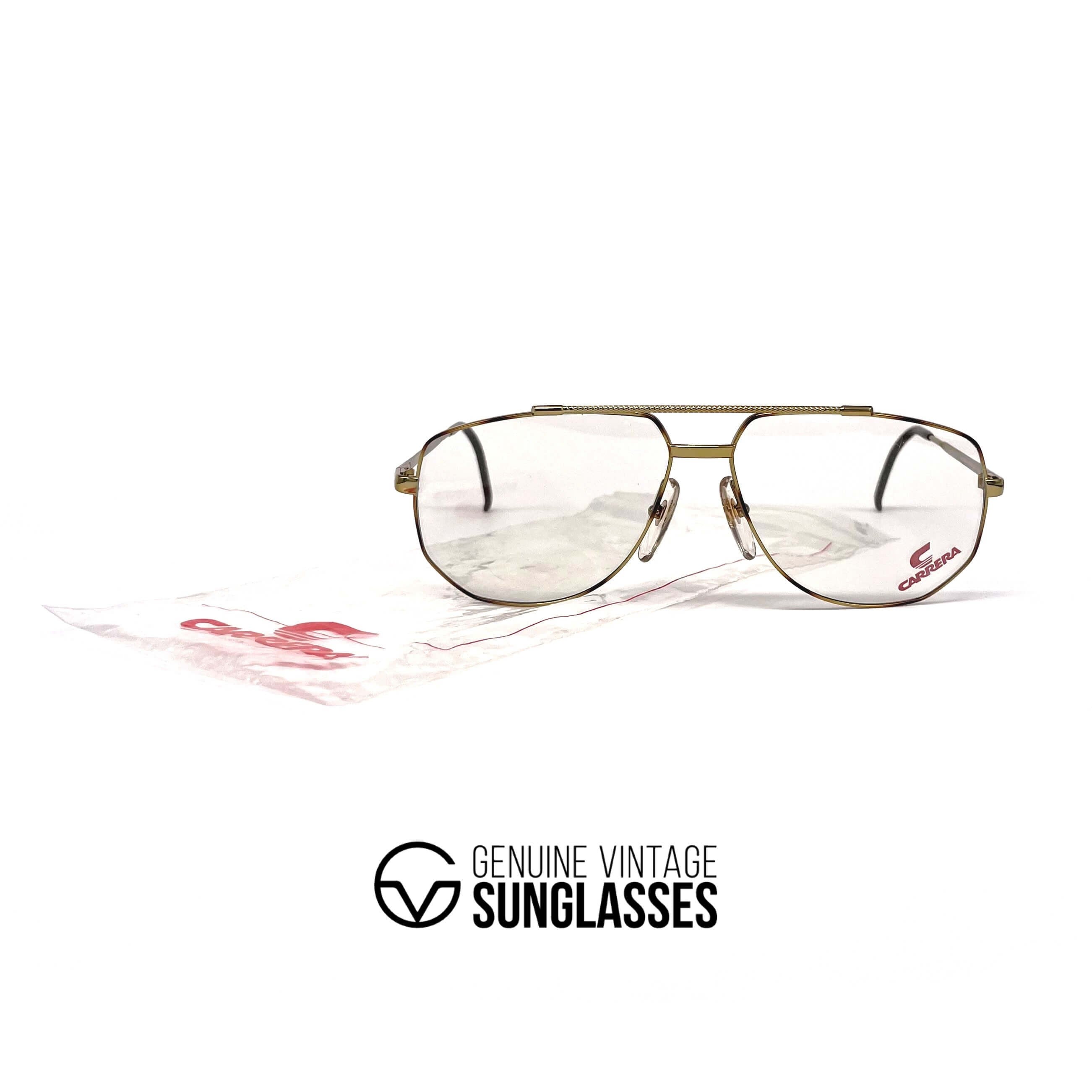 Vintage CARRERA 5384 aviator glasses frames