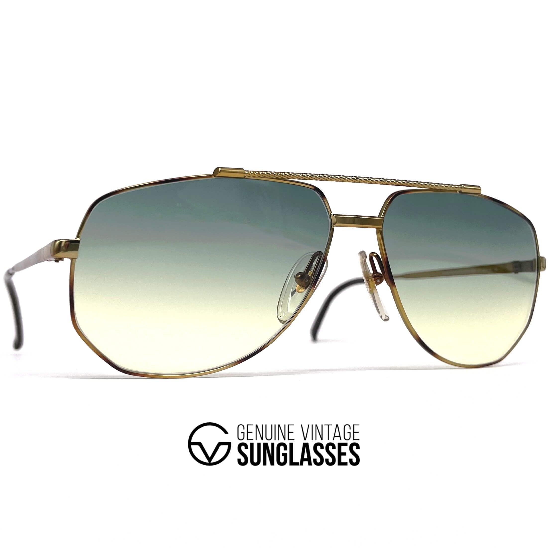 Vintage CARRERA 5384 rare aviator sunglasses