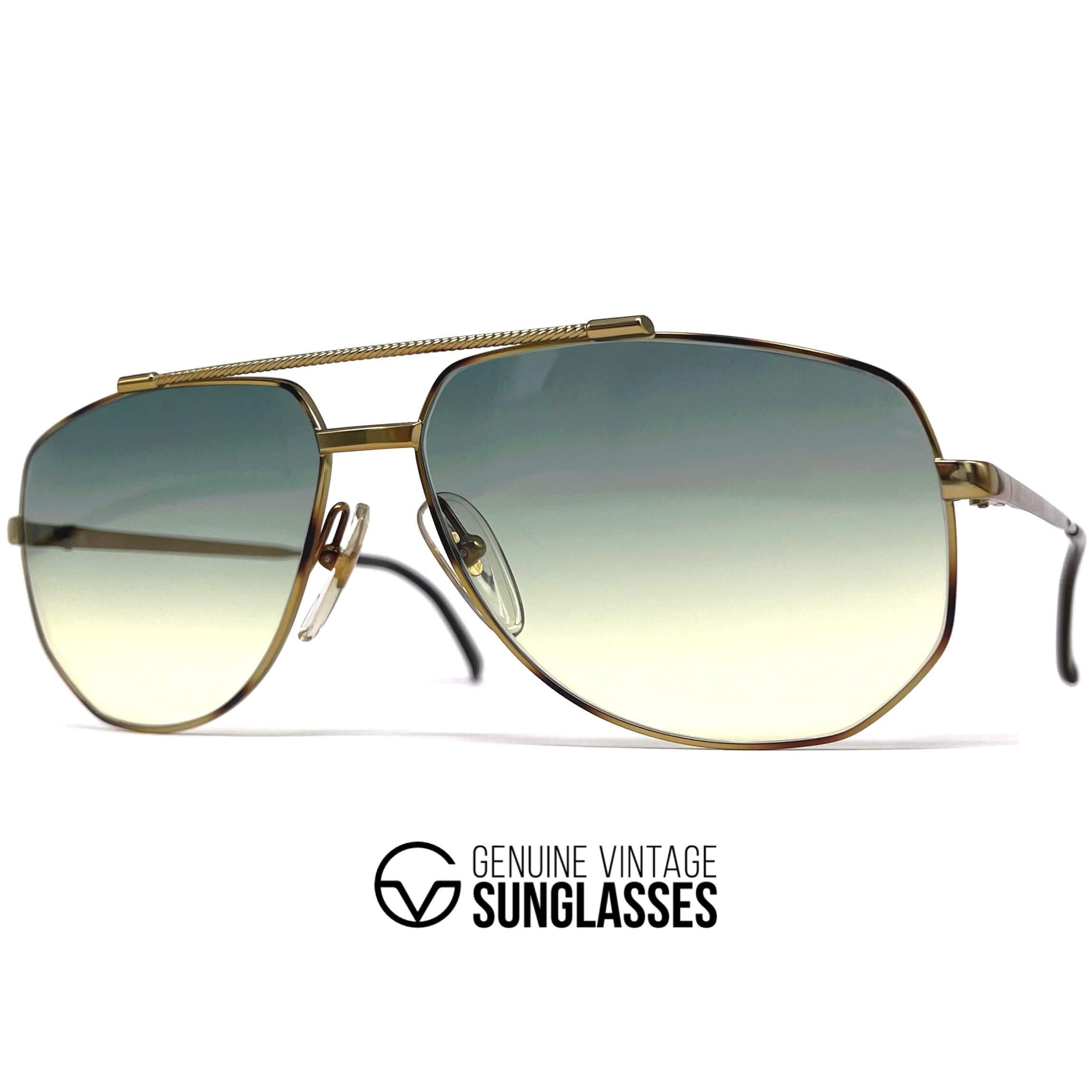 Vintage CARRERA 5384 rare aviator sunglasses