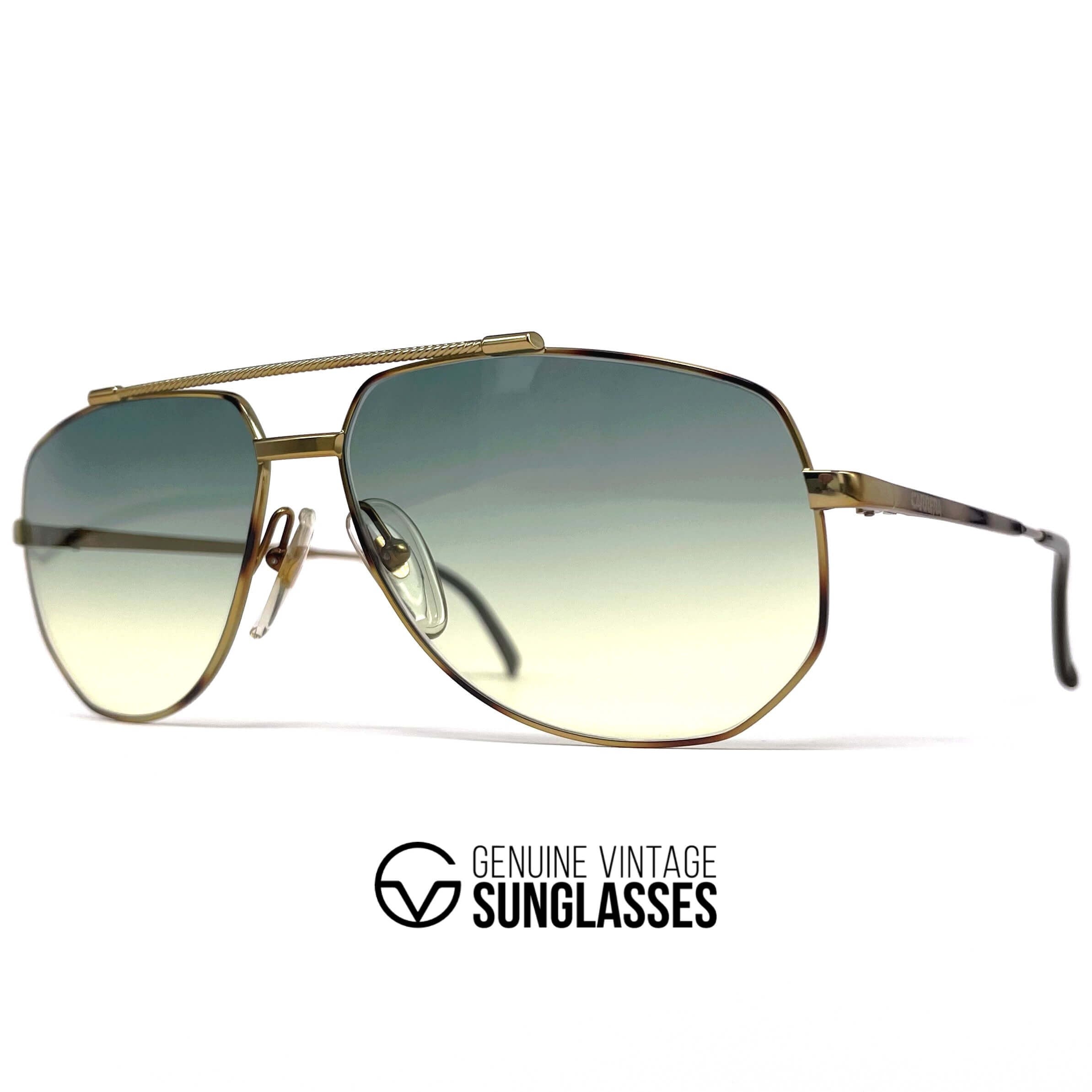 Vintage CARRERA 5384 rare aviator sunglasses