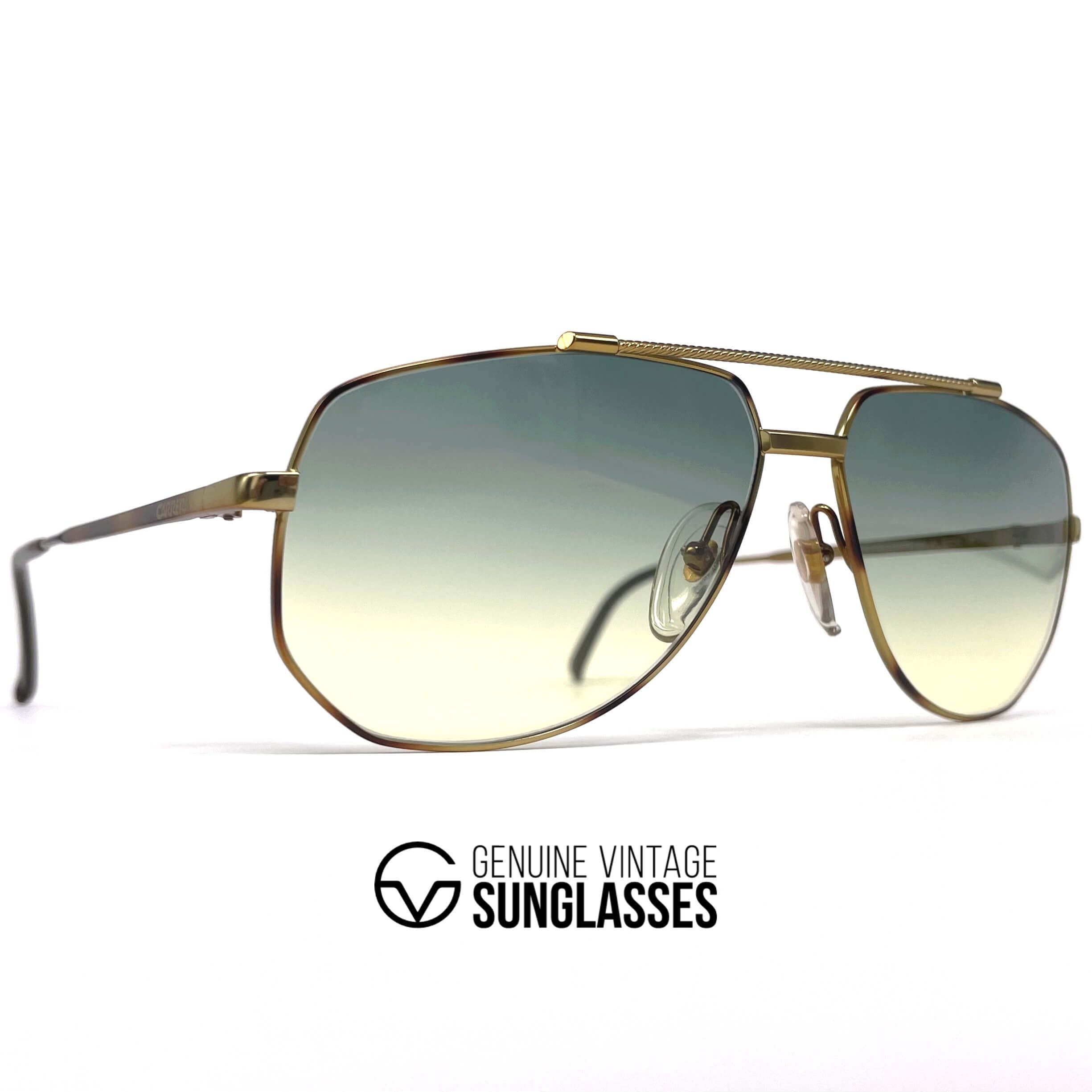 Vintage CARRERA 5384 rare aviator sunglasses