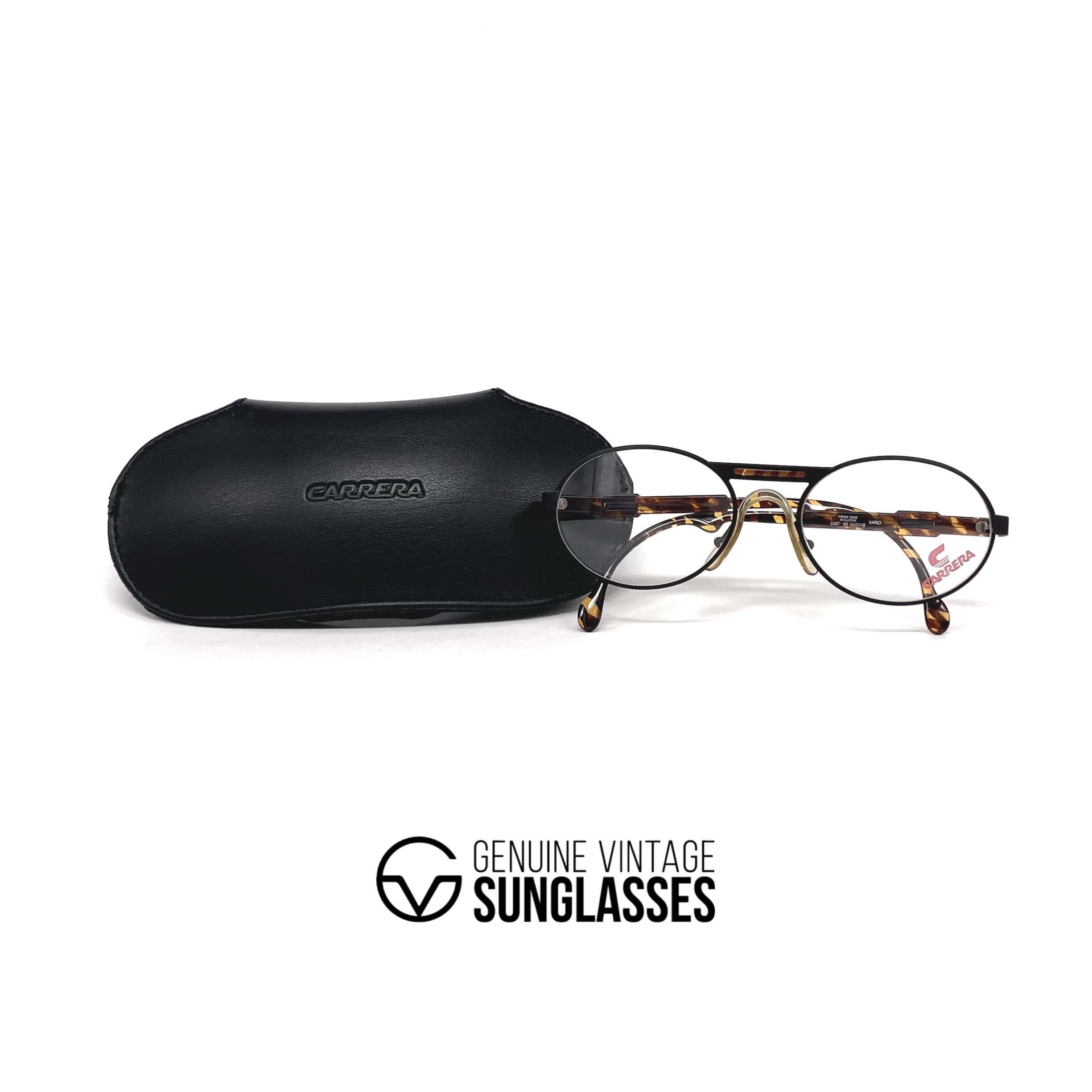 Vintage CARRERA 5387 VARIO havana glasses frames