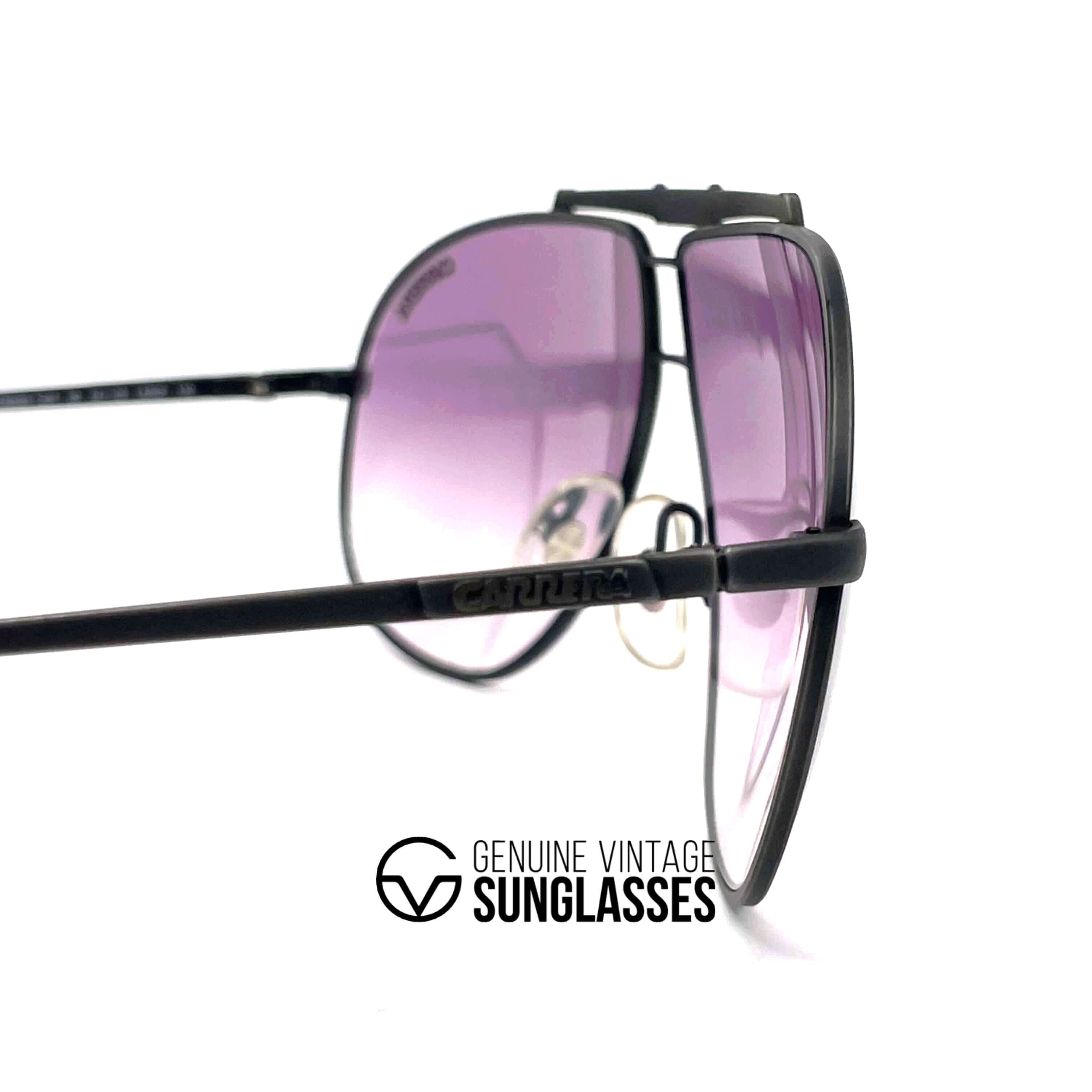 Vintage CARRERA 5401 metal aviator designer sunglasses
