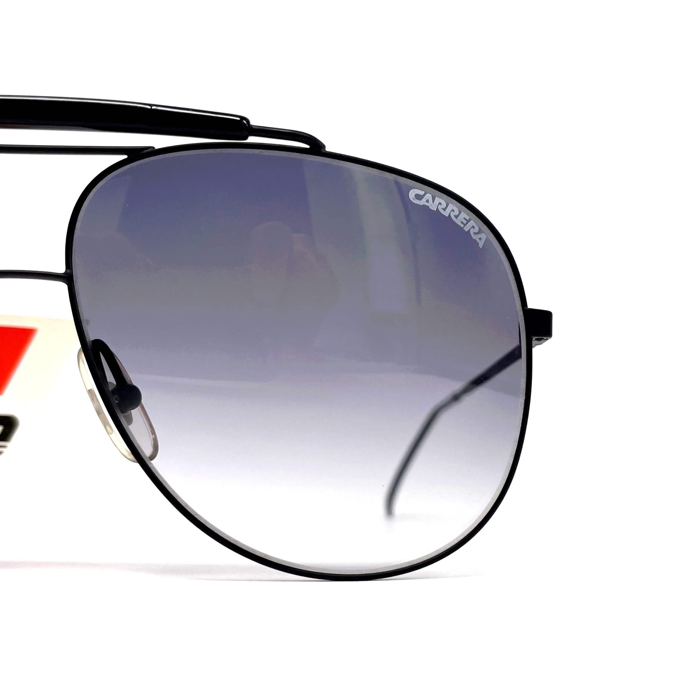 Vintage CARRERA 5403 rare black metal aviator sunglasses