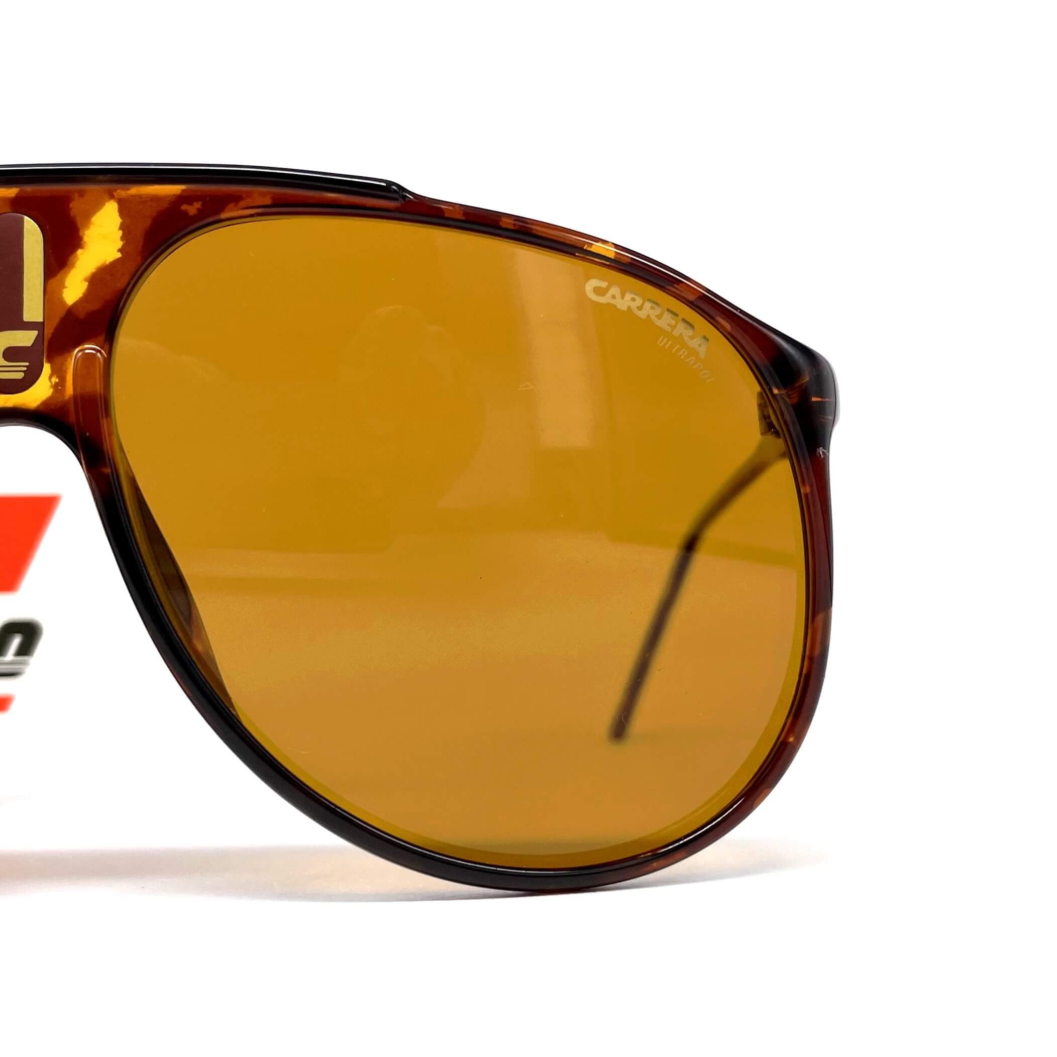 Vintage CARRERA 5424E "Ultrapol" dark havana polarized sunglasses