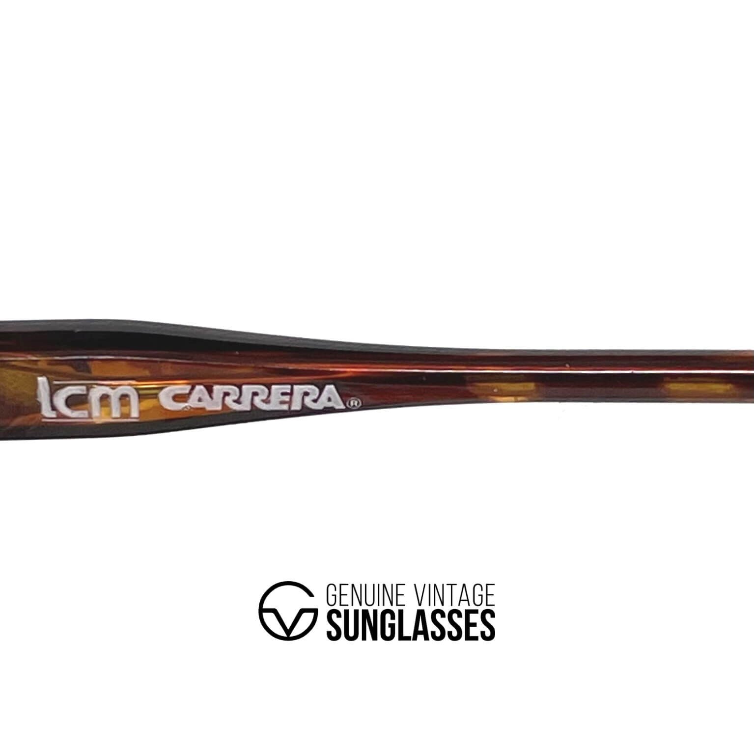 Vintage CARRERA 5424E "Ultrapol" rare yellow polarized aviator sunglasses