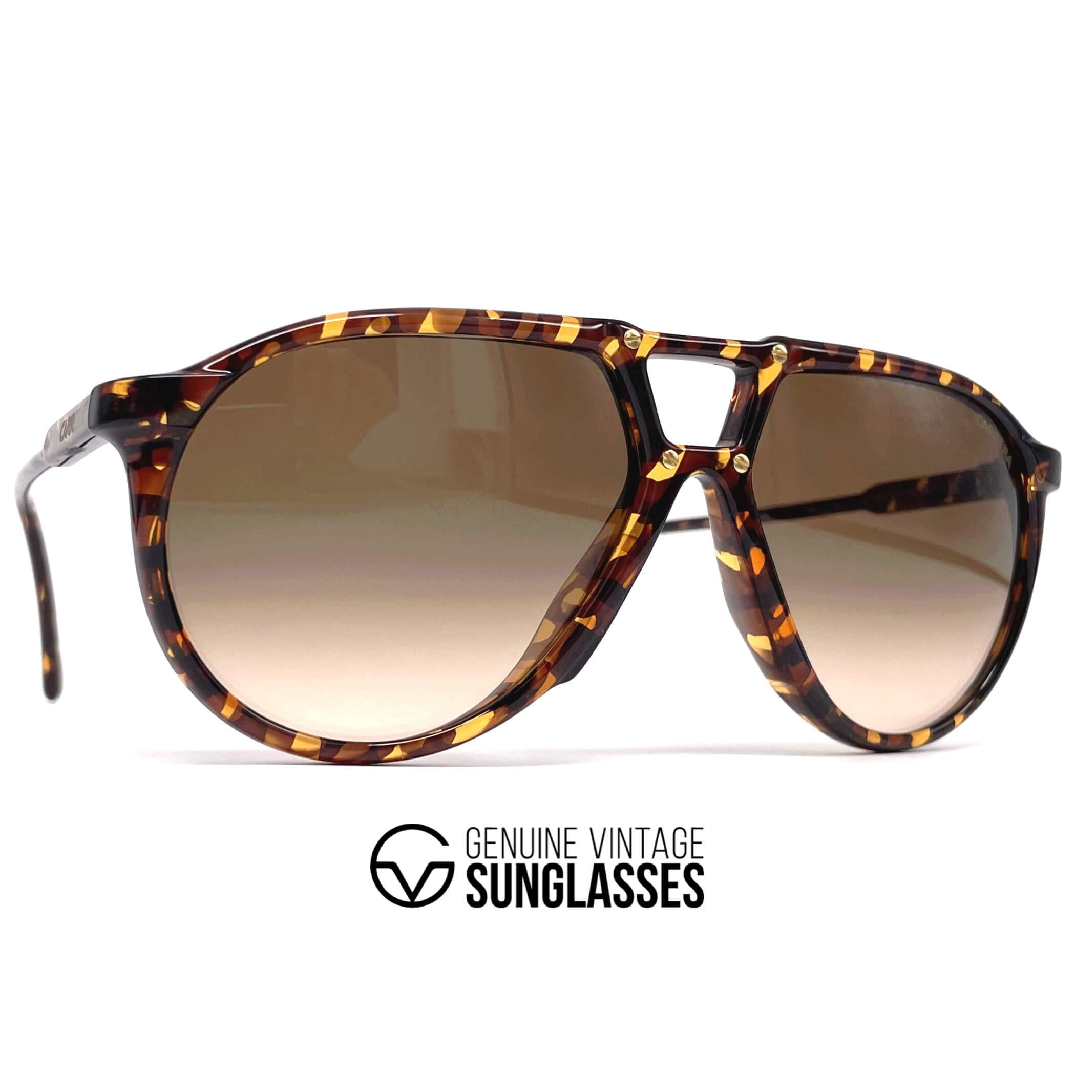 Vintage CARRERA 5434 "C-Vision 400" dark havana sunglasses
