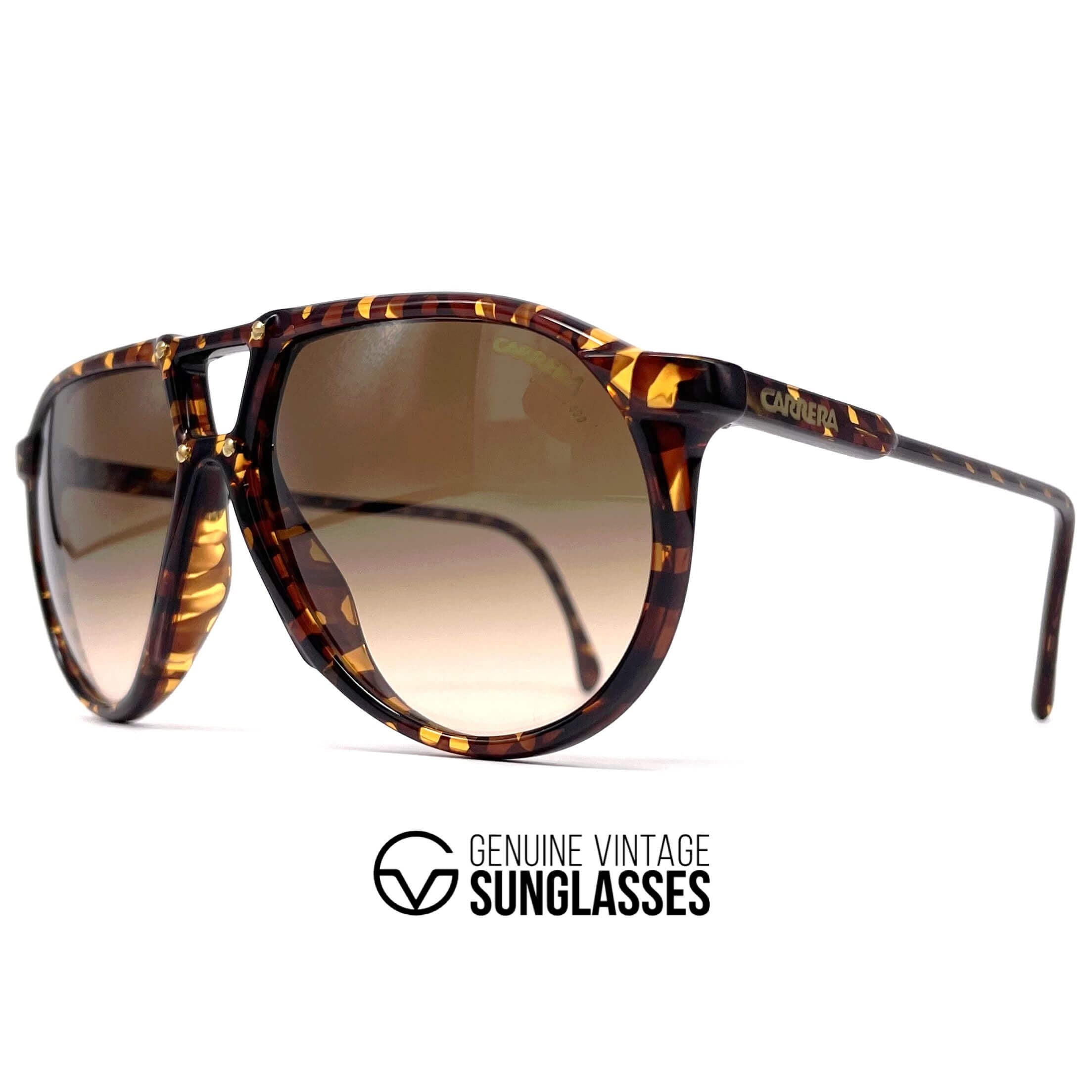 Vintage CARRERA 5434 "C-Vision 400" dark havana sunglasses