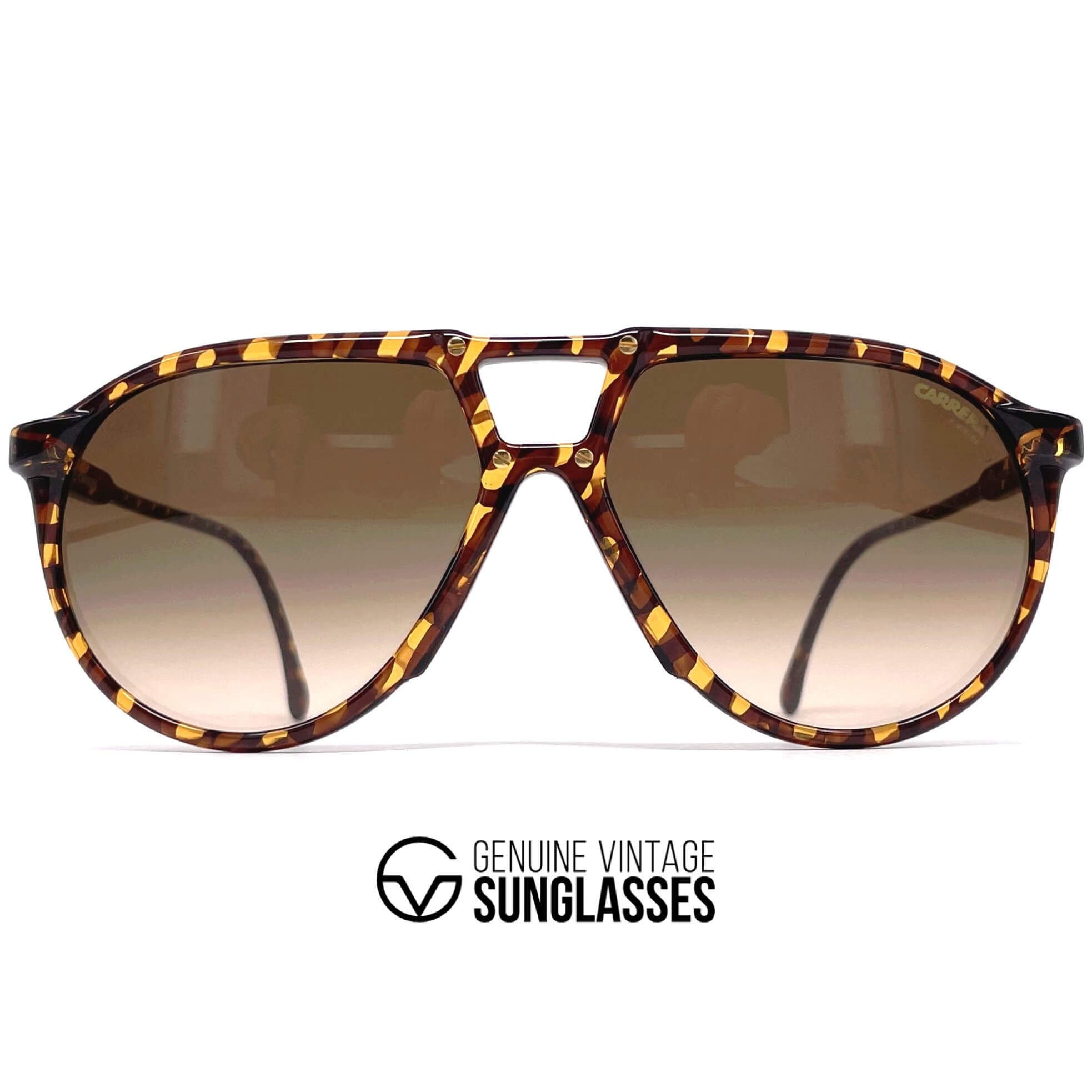 Vintage CARRERA 5434 "C-Vision 400" dark havana sunglasses