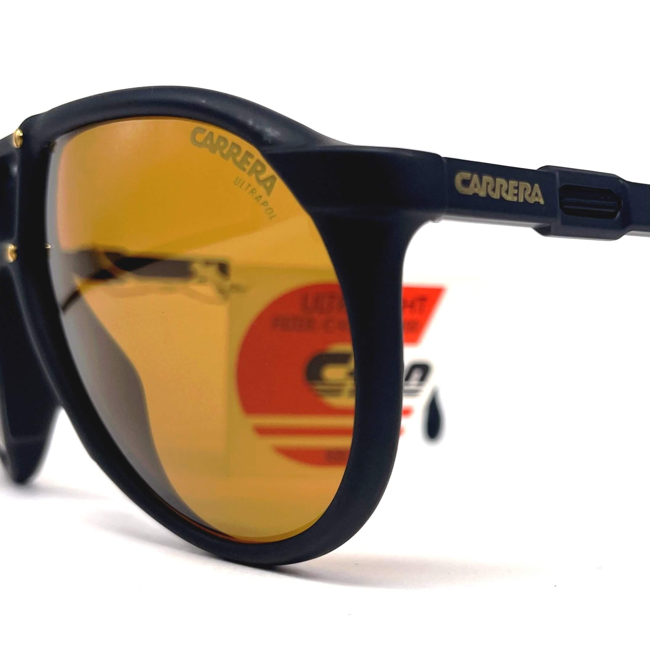 Vintage CARRERA 5434 VARIO "Ultrapol" black polarized aviator sunglasses