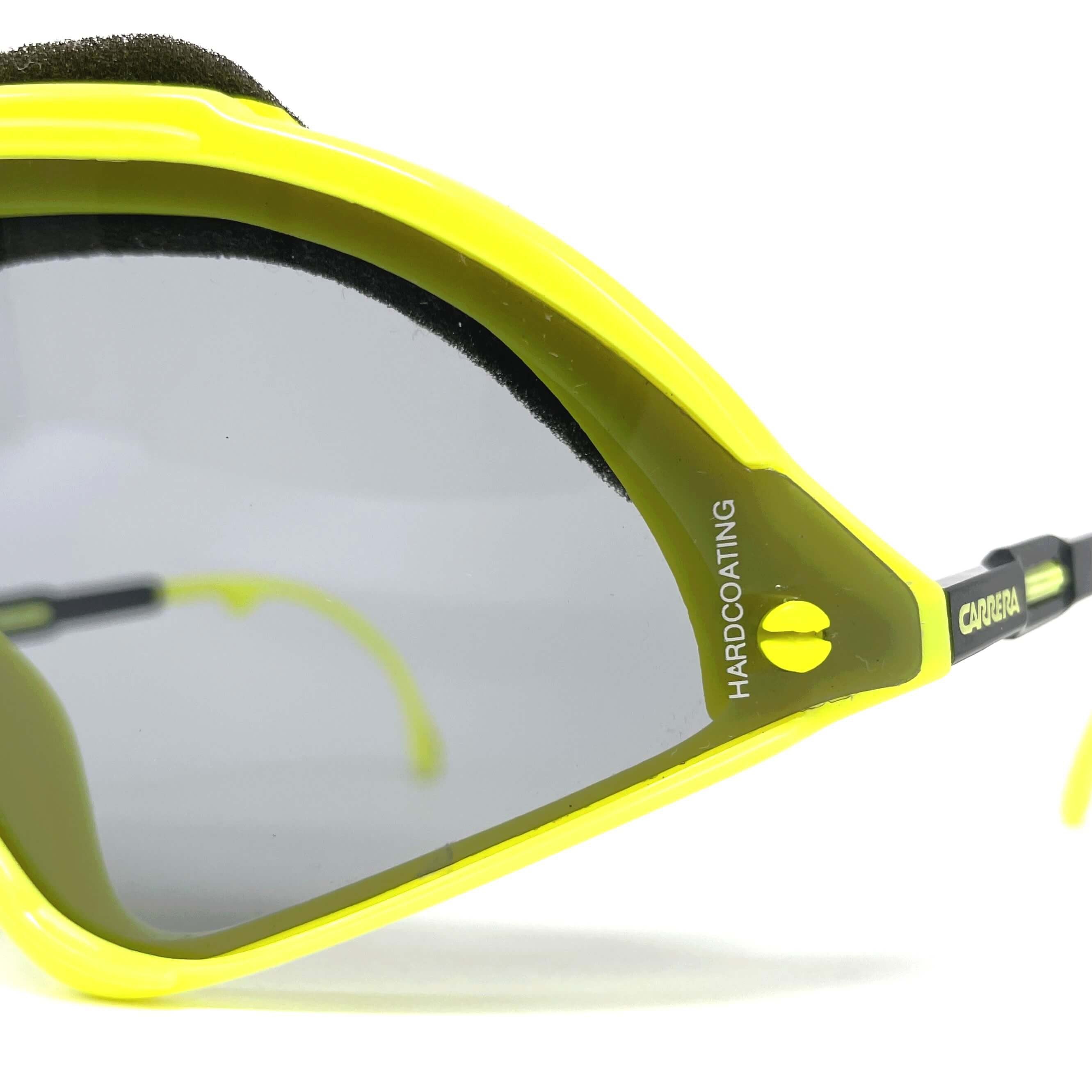 Vintage CARRERA 5435 VARIO yellow sports sunglasses