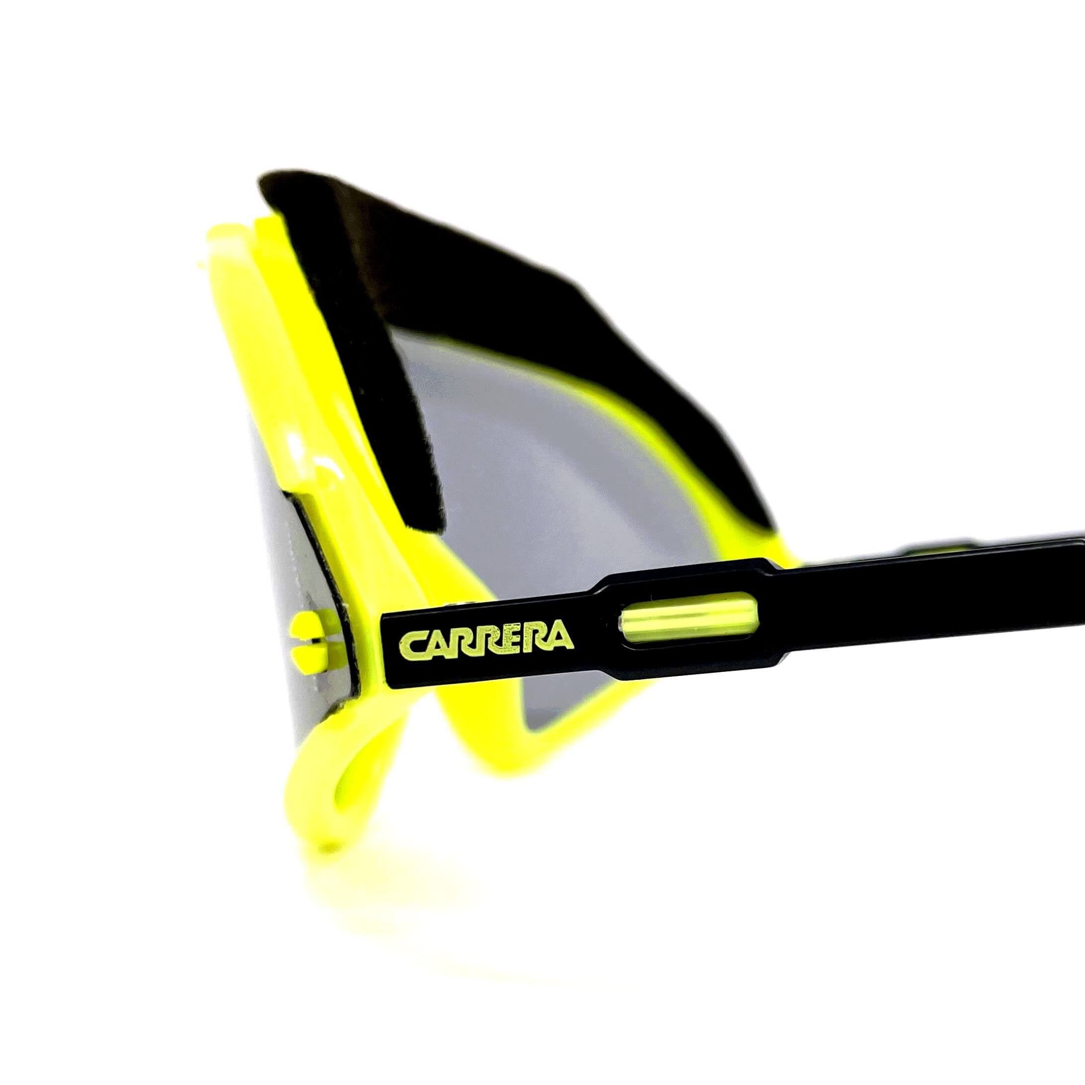 Vintage CARRERA 5435 VARIO yellow sports sunglasses