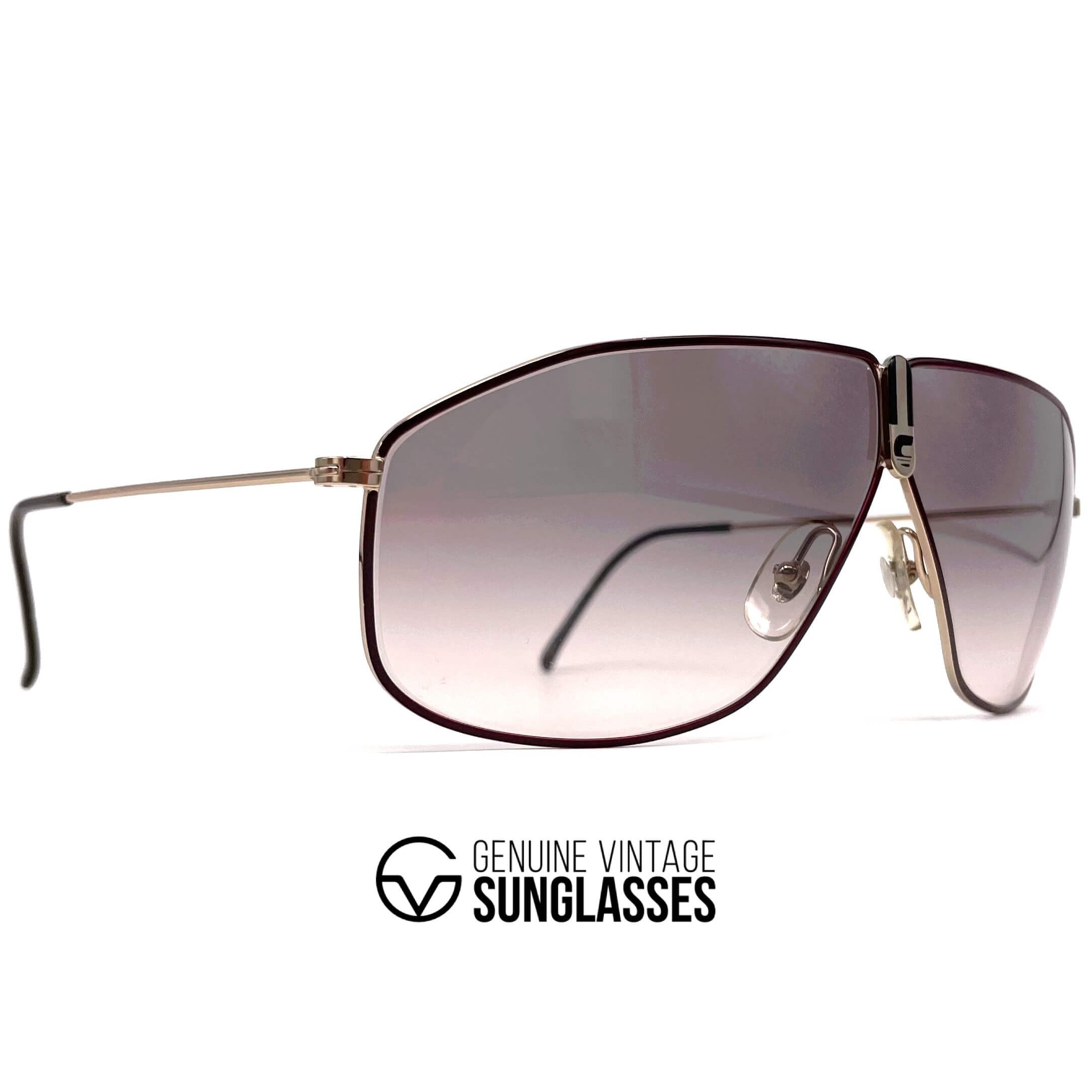 Vintage CARRERA 5438 "C-Vision 400" aviator designer sunglasses