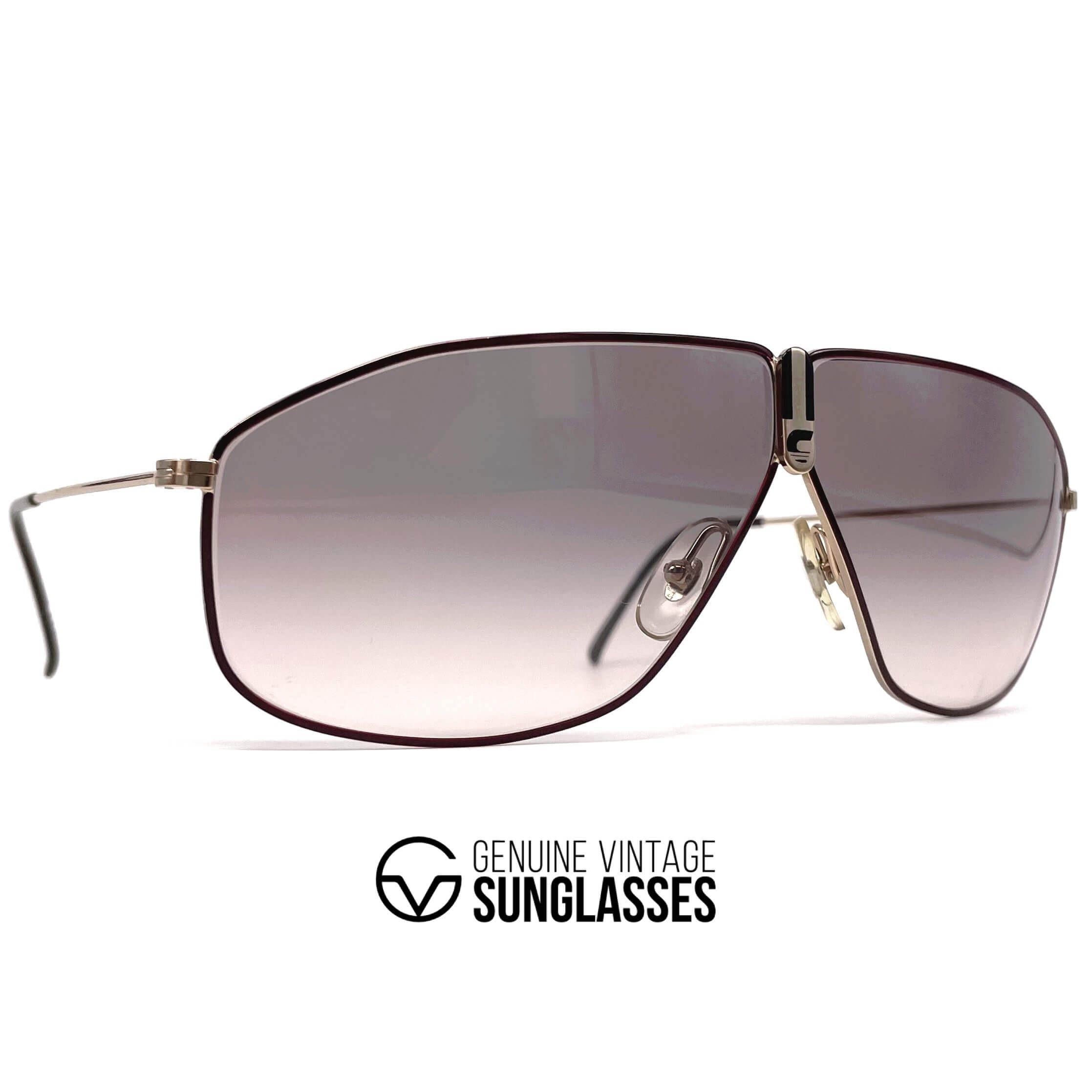 Vintage CARRERA 5438 "C-Vision 400" aviator designer sunglasses