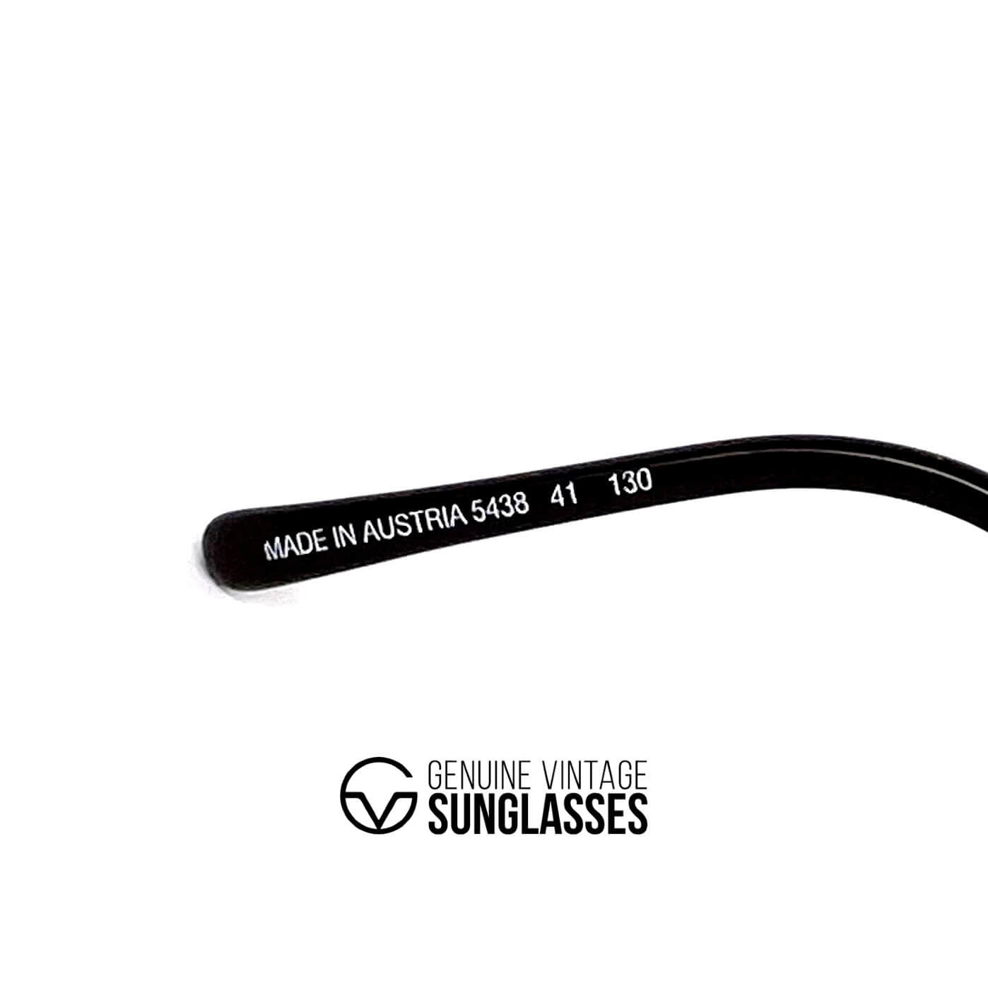 Vintage CARRERA 5438 "C-Vision 400" aviator designer sunglasses