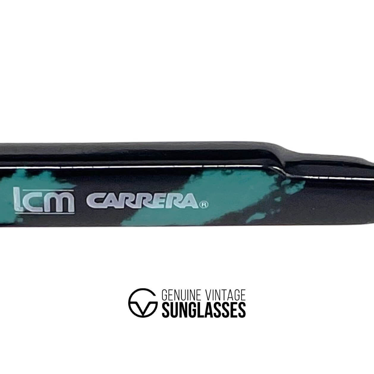 Vintage CARRERA 5445 "C-Reflex" mirrored designer sunglasses