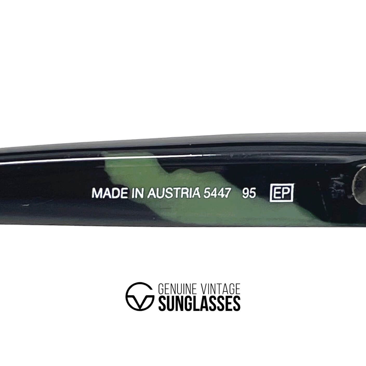 Vintage CARRERA 5447 "Rayflect" mirrored designer sunglasses