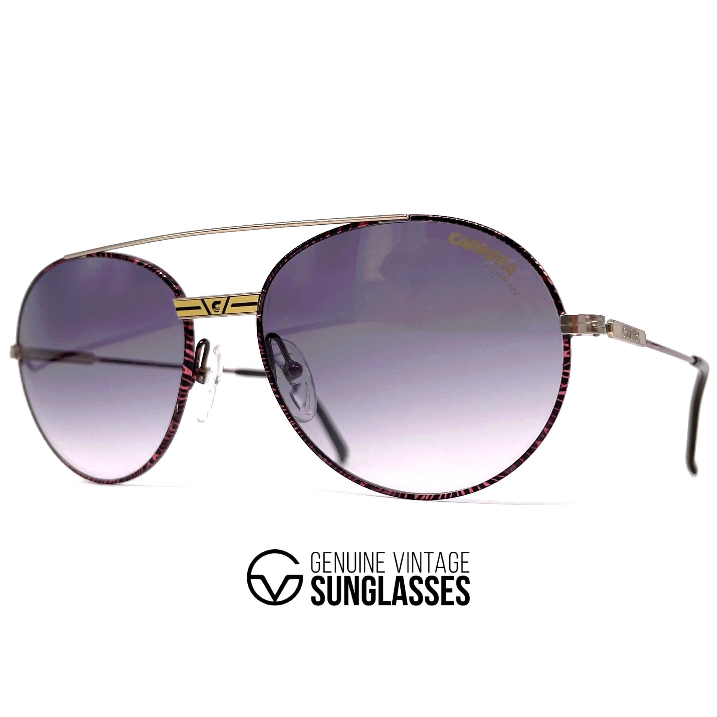 Vintage CARRERA 5464 "C-Vision 400" aviator designer sunglasses