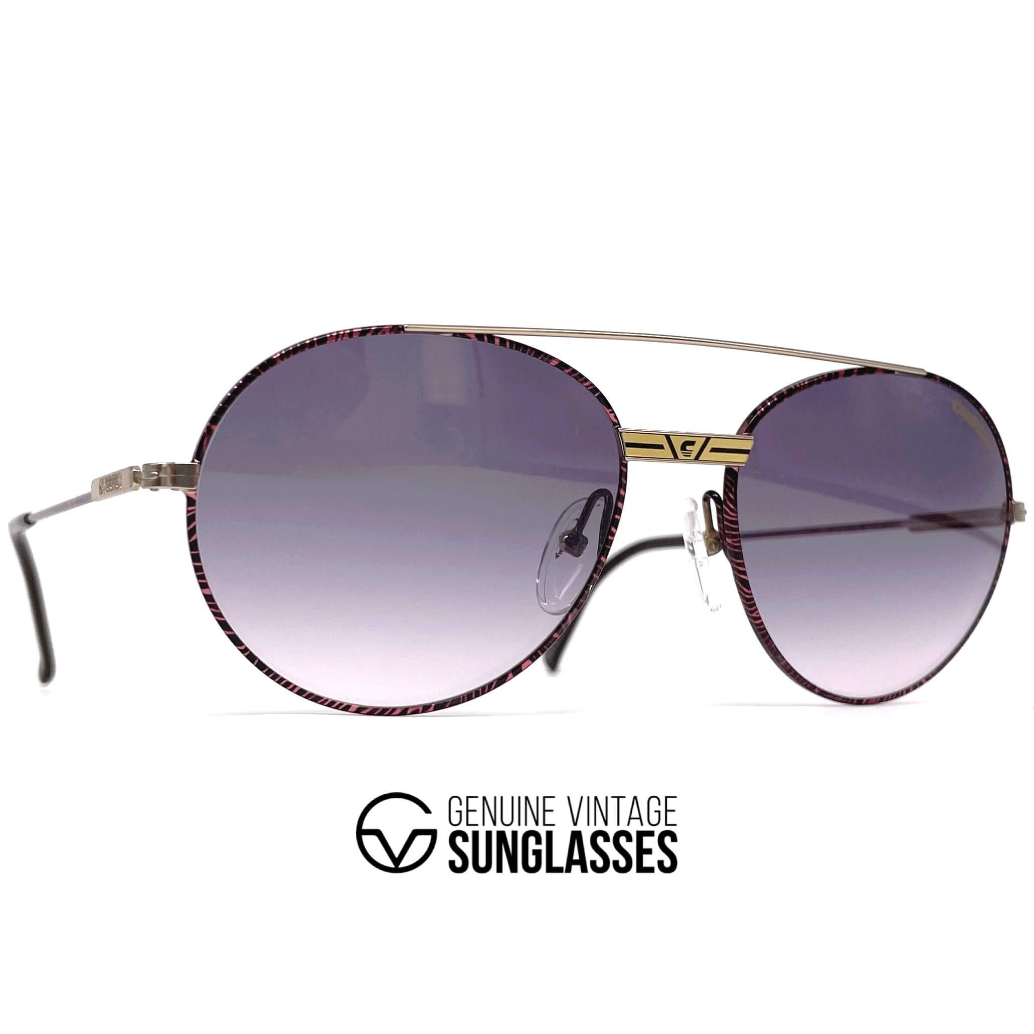 Vintage CARRERA 5464 "C-Vision 400" aviator designer sunglasses