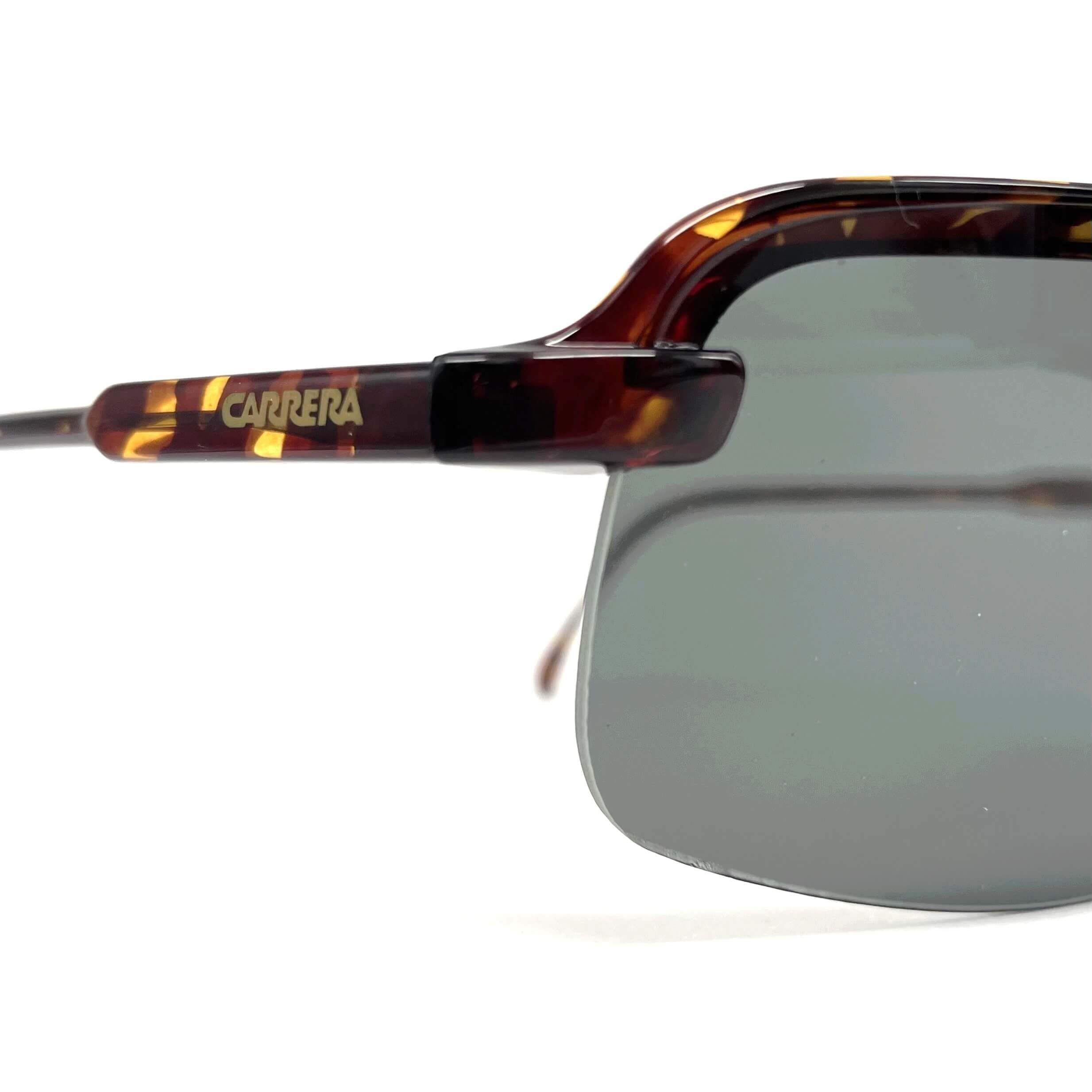 Vintage CARRERA 5466 "Ultrasight" rimless aviator designer sunglasses