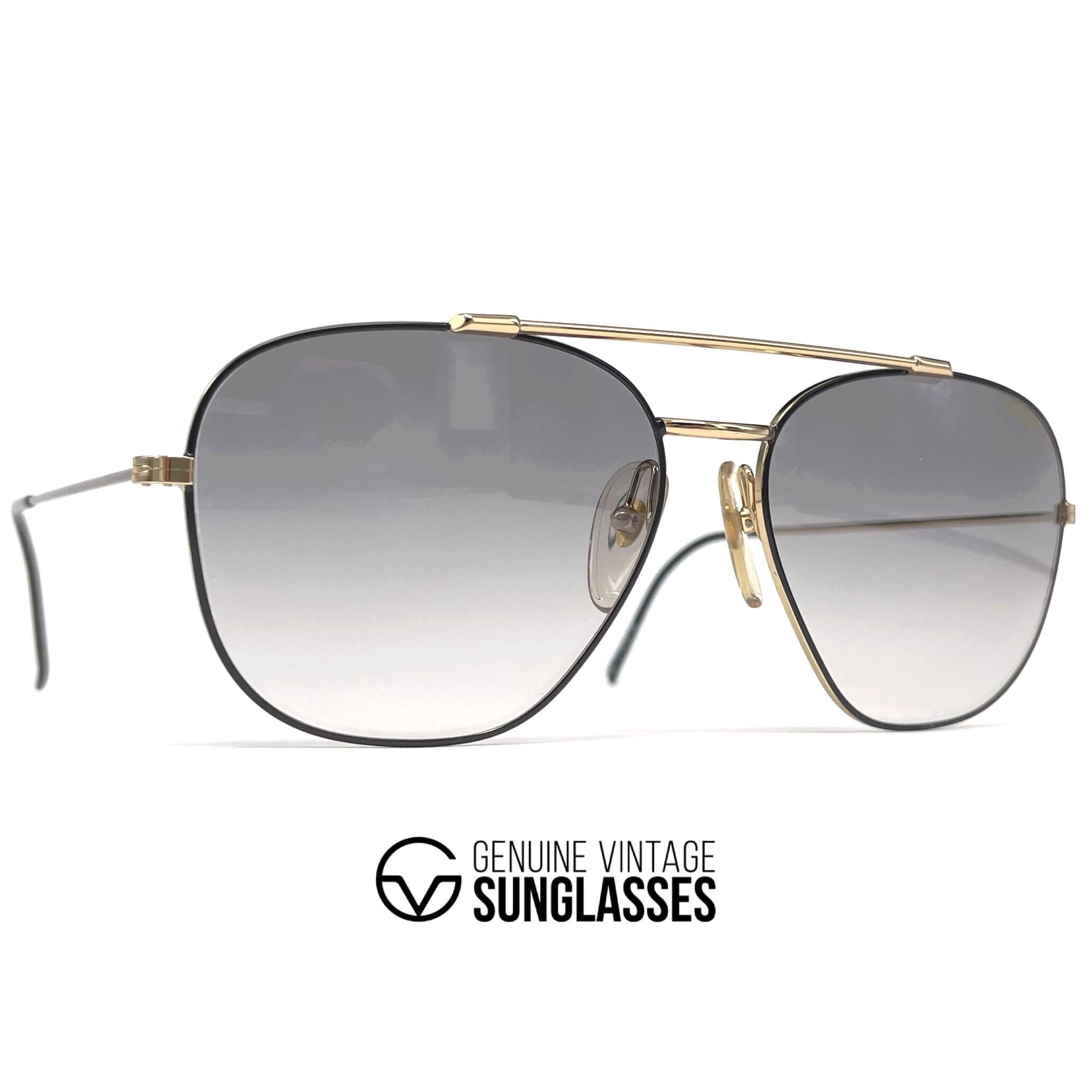 Vintage CARRERA 5477 "C-Vision 400" metal aviator sunglasses