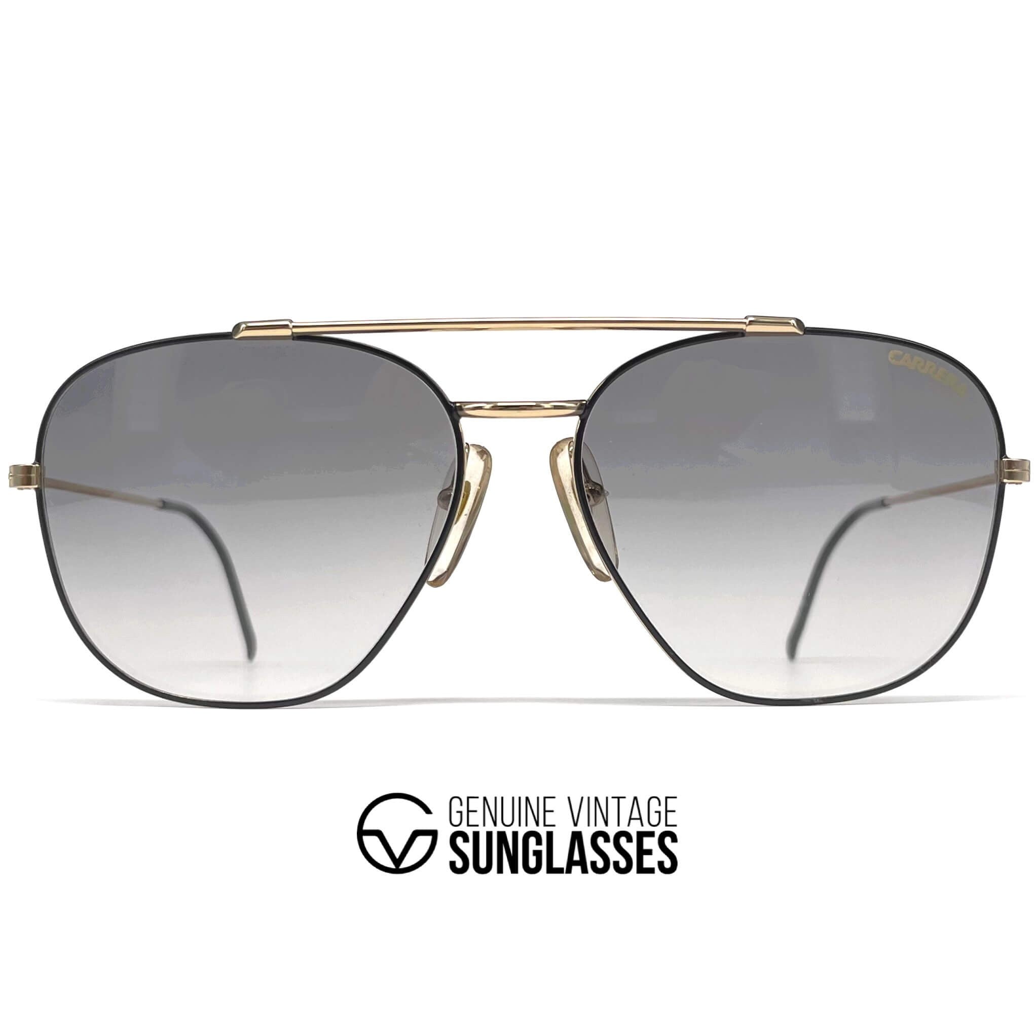 Vintage CARRERA 5477 "C-Vision 400" metal aviator sunglasses