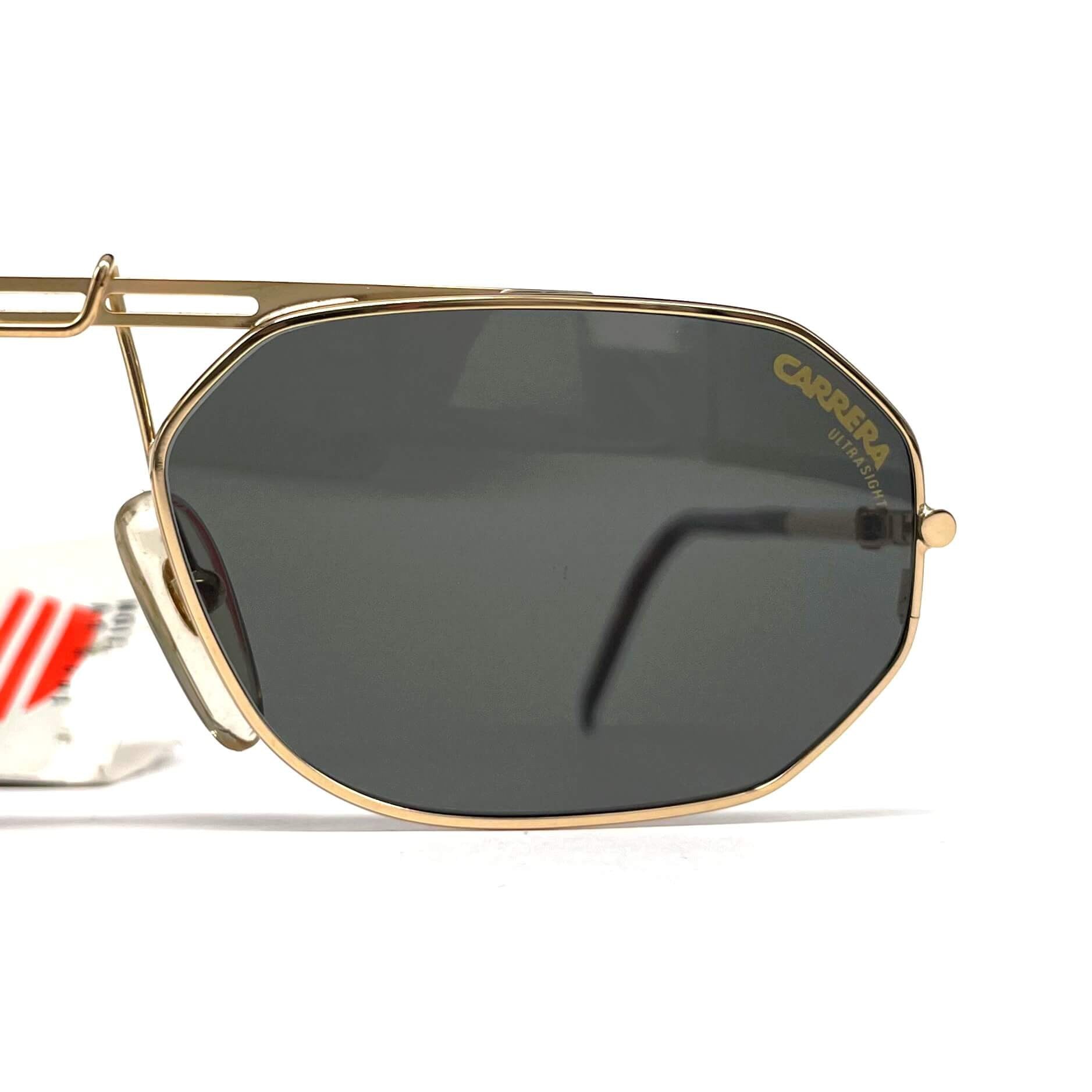 Vintage CARRERA 5498 "Ultrasight" rare gold designer sunglasses