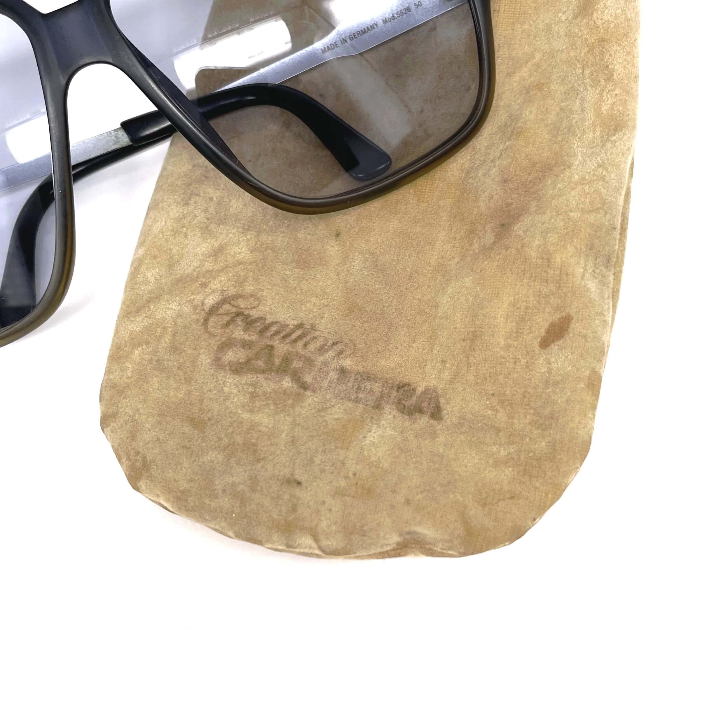 Vintage CARRERA 5526 rare XXL aviator sunglasses