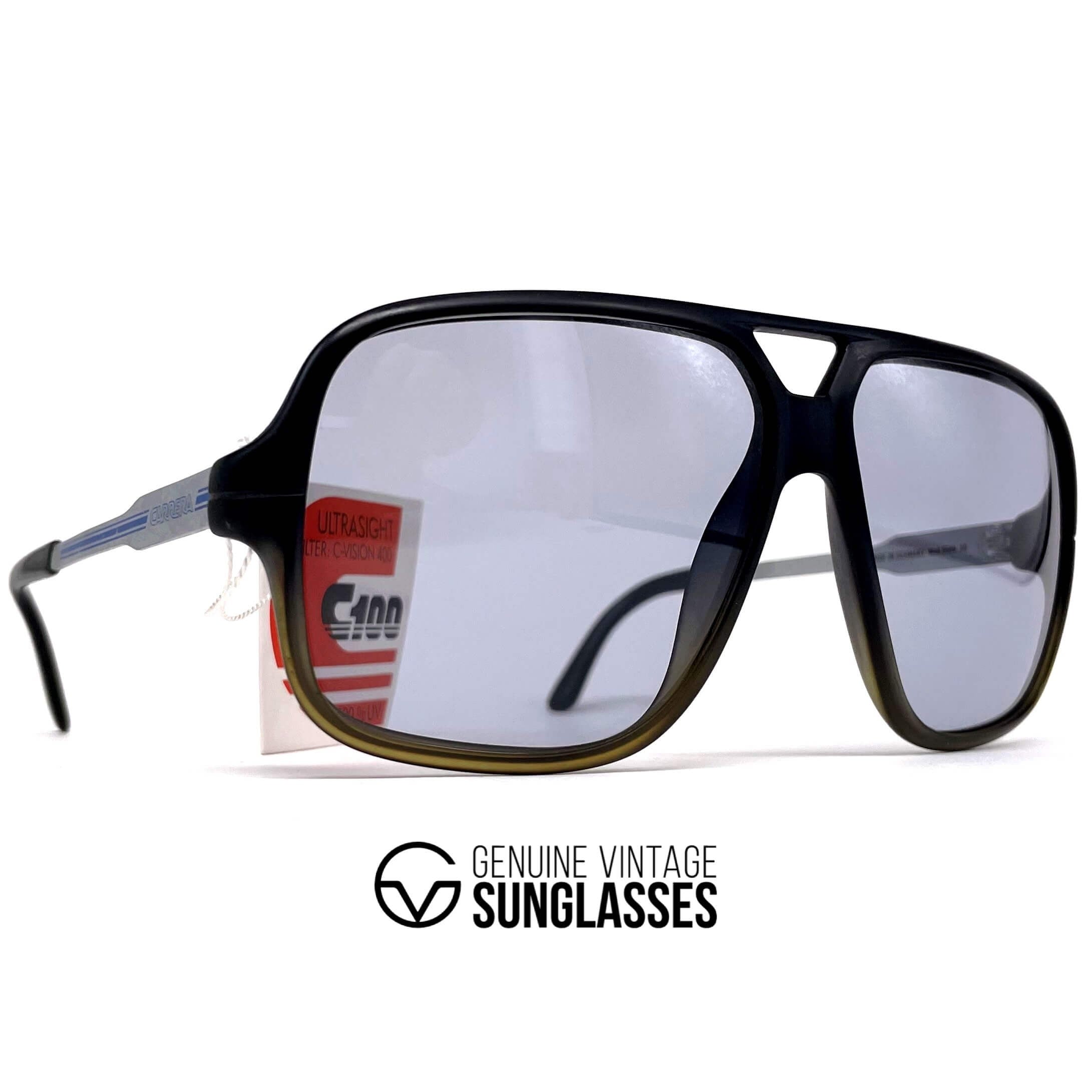 Vintage CARRERA 5526 rare XXL aviator sunglasses