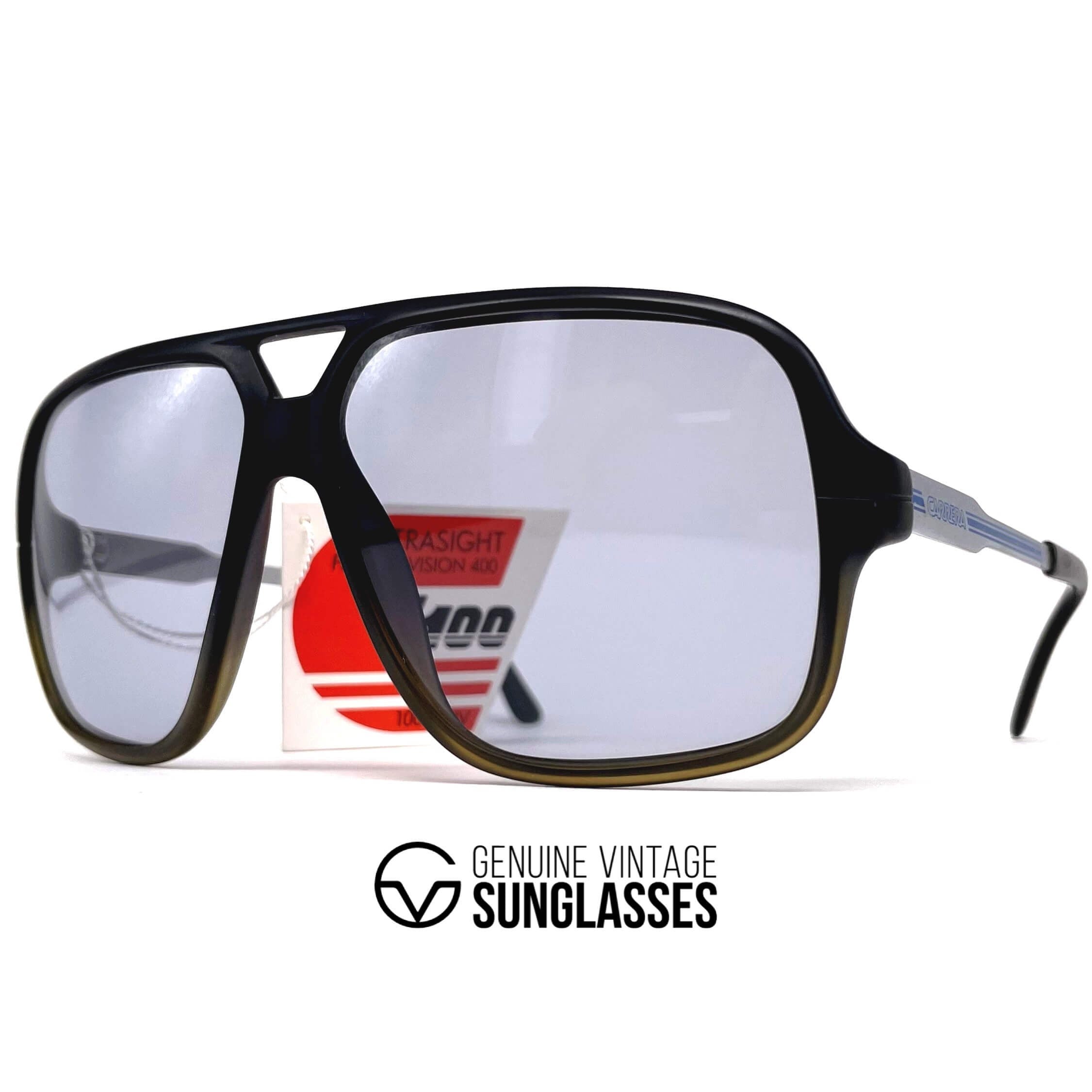 Vintage CARRERA 5526 rare XXL aviator sunglasses