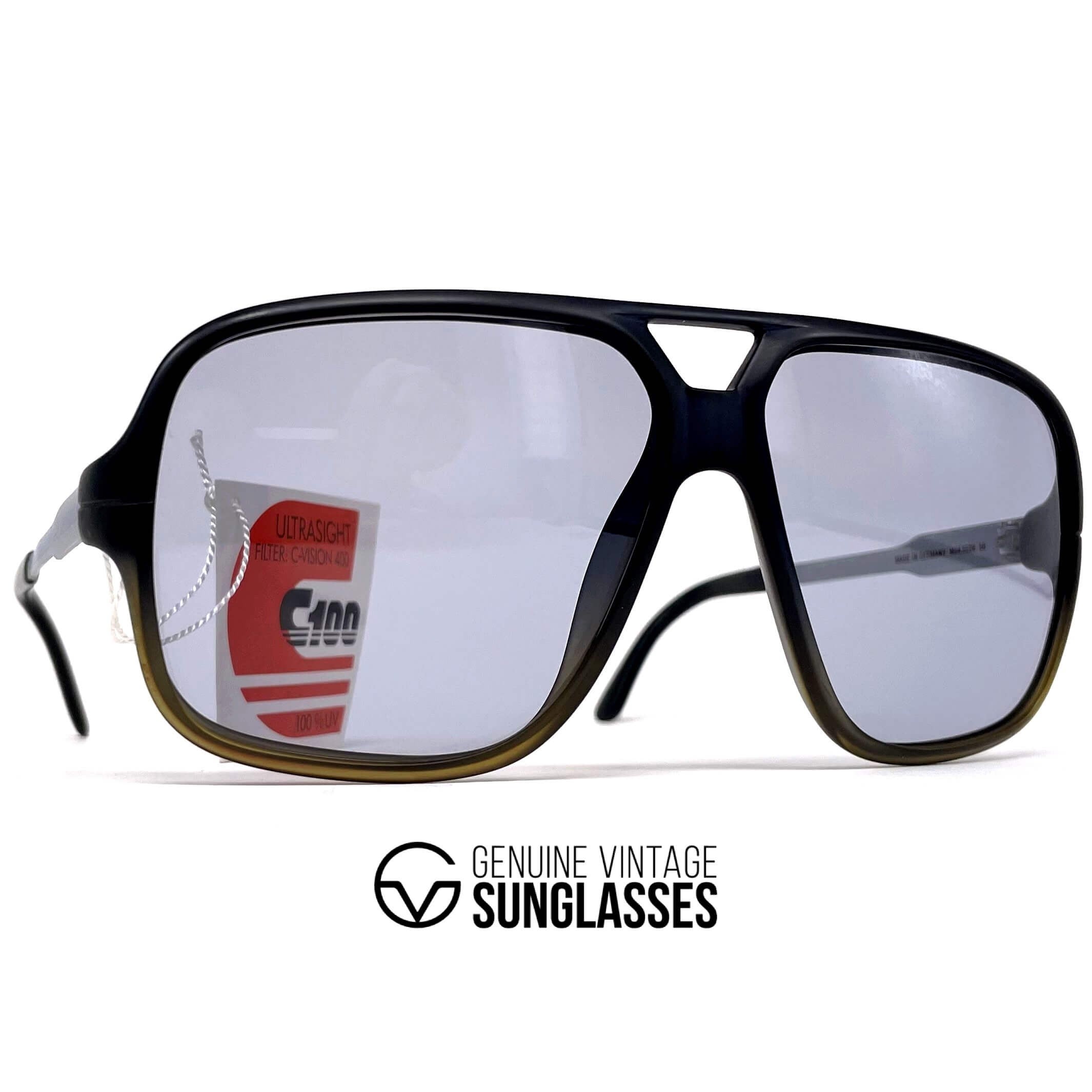 Vintage CARRERA 5526 rare XXL aviator sunglasses