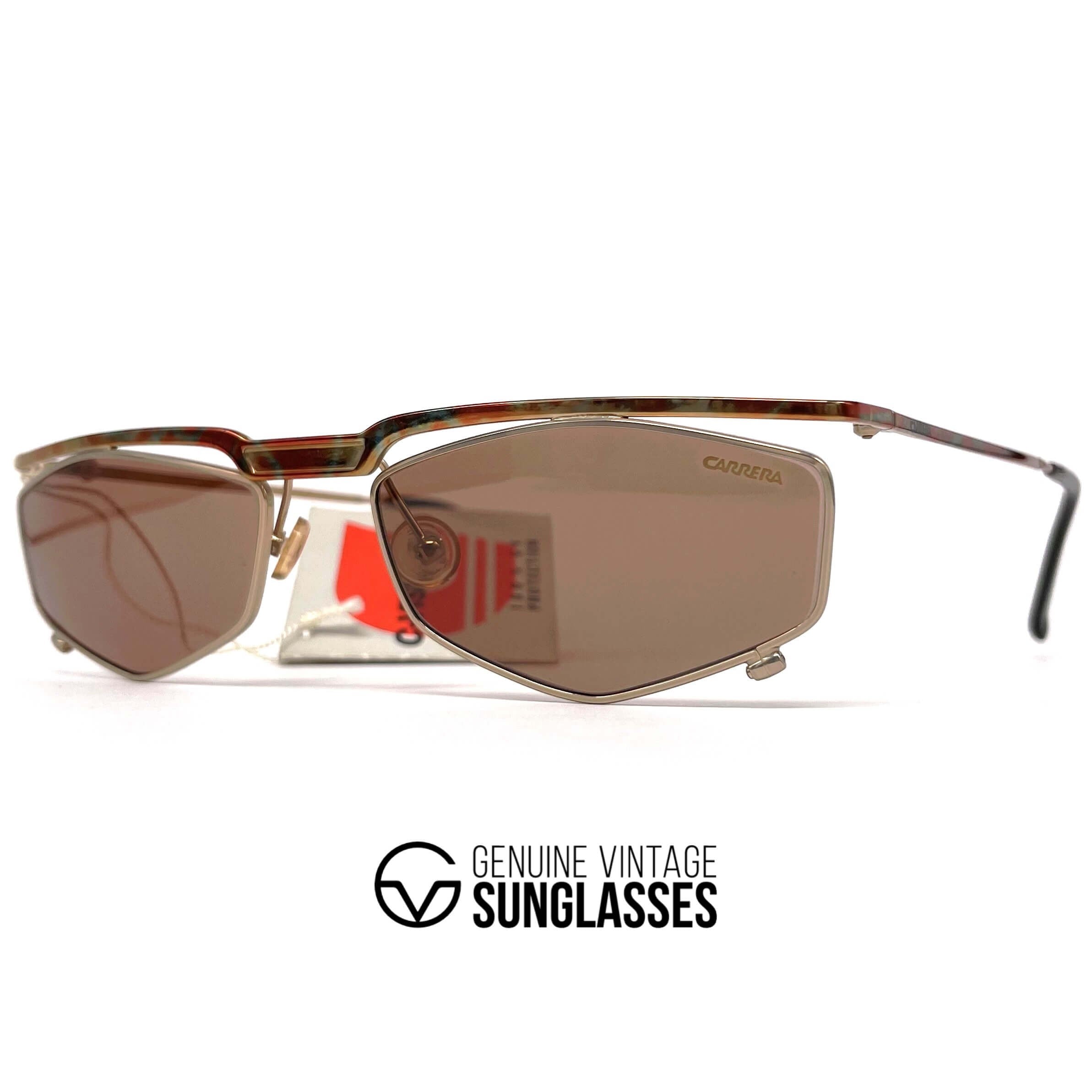 Vintage CARRERA 5546 "C-Vision 400" metal designer sunglasses
