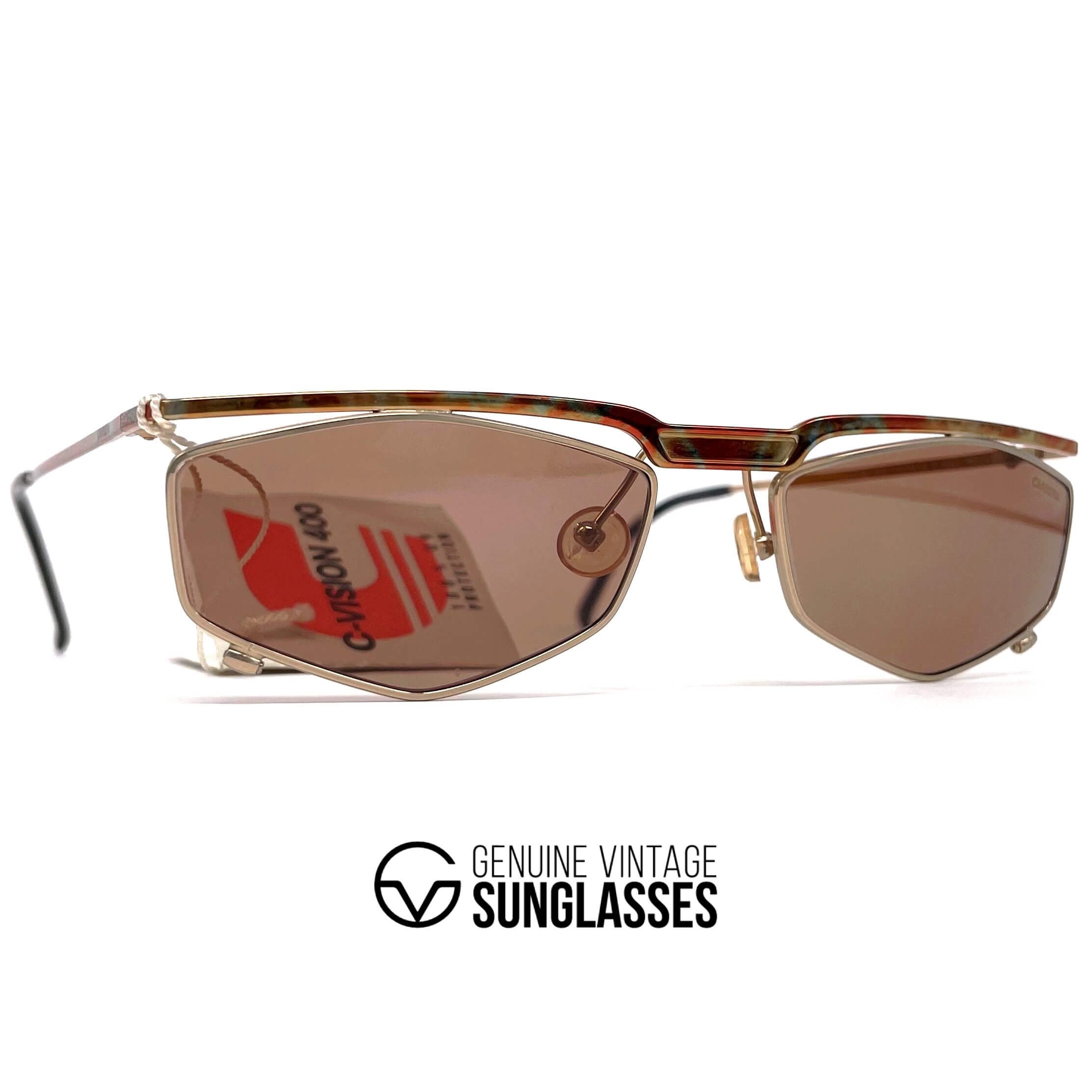 Vintage CARRERA 5546 "C-Vision 400" metal designer sunglasses