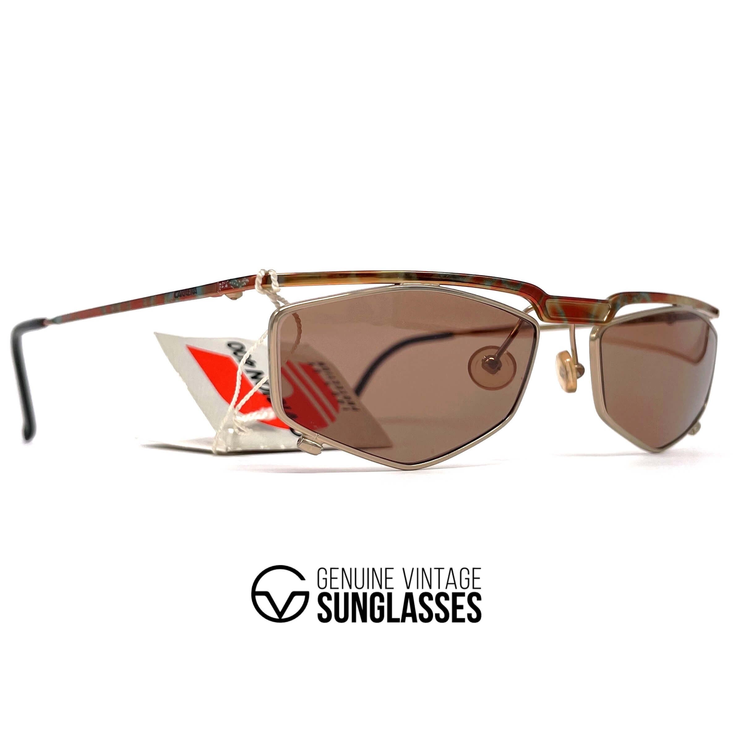 Vintage CARRERA 5546 "C-Vision 400" metal designer sunglasses