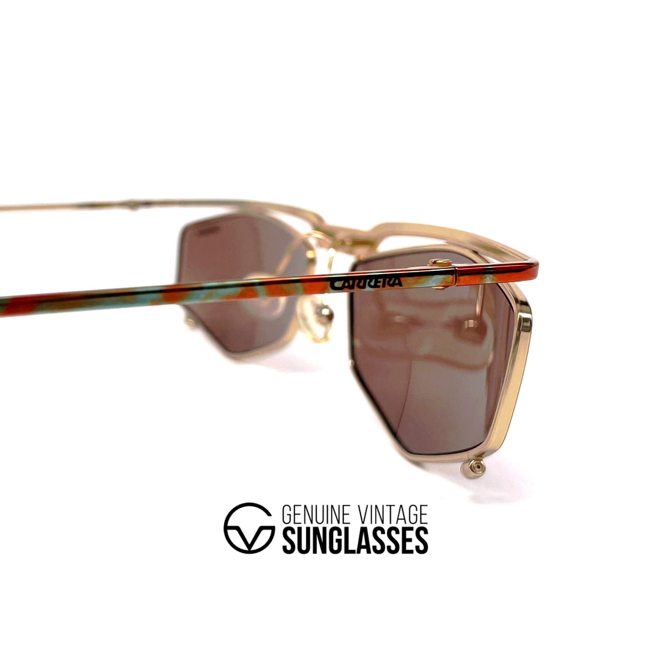 Vintage CARRERA 5546 "Ultrapol" designer green ploarized sunglasses