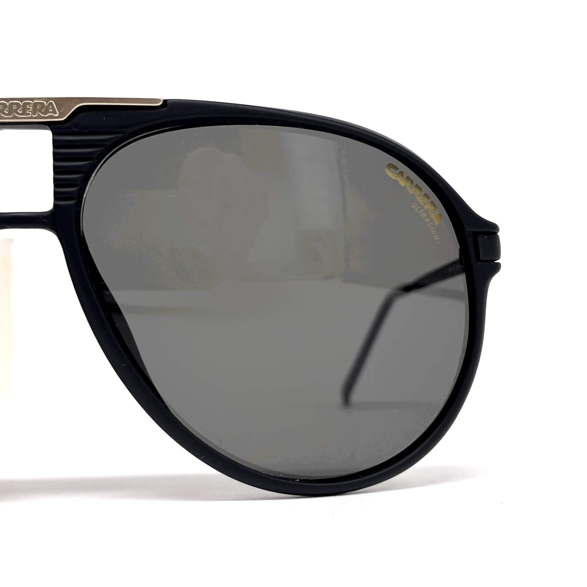 Vintage CARRERA 5595 "Ultrasight" black aviatior sunglasses